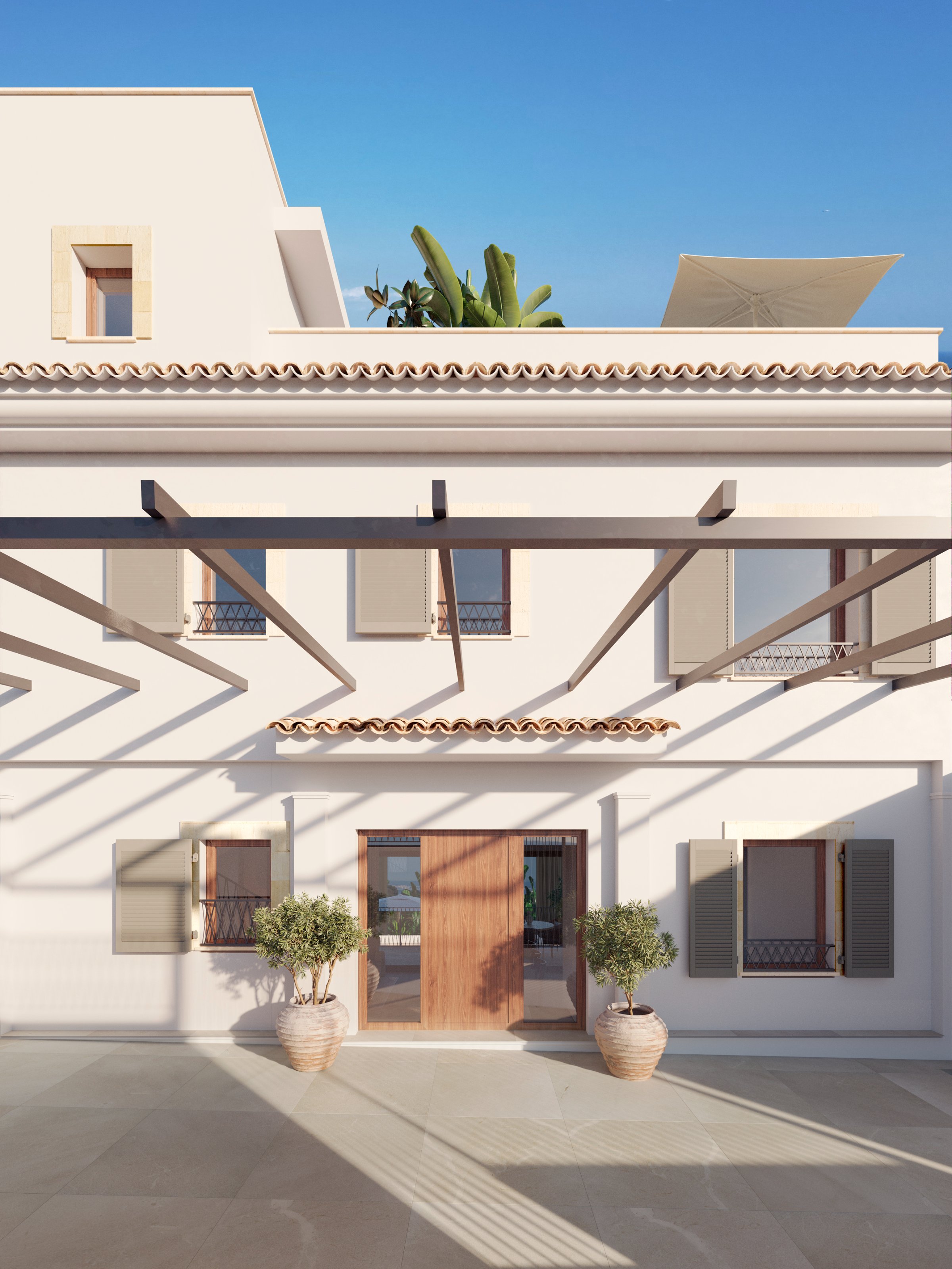 Elevated Living in Genova with Views Across Palma Bay