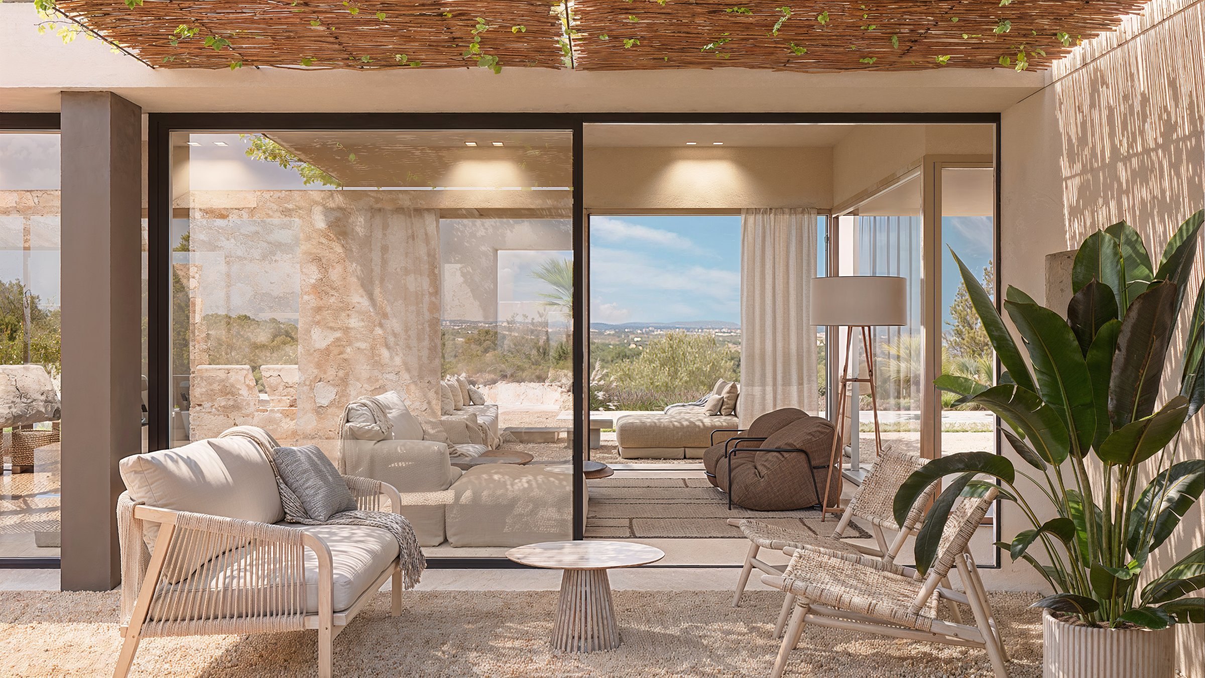 Esclusivo terreno con progetto di villa di lusso a Son Gual