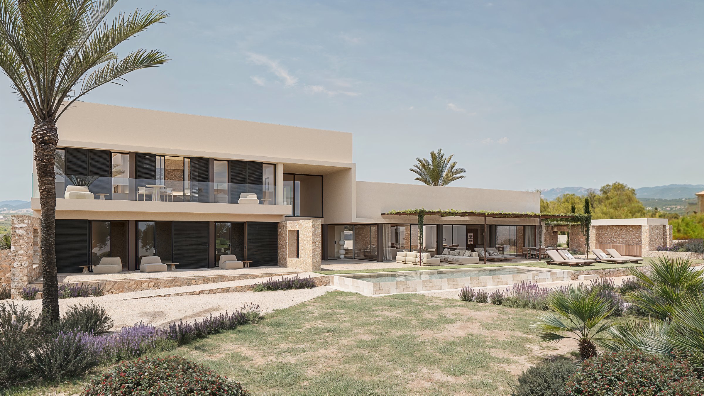 Exclusive plot with luxury villa project in Son Gual