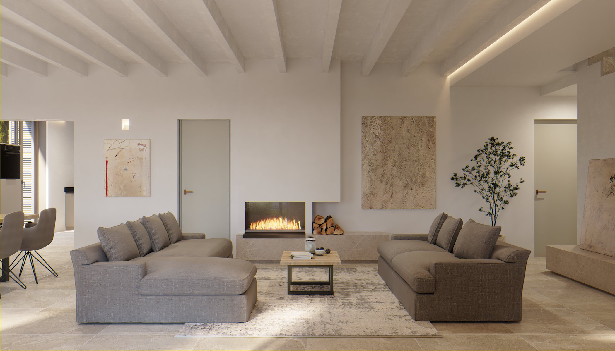 Prime Development Plot with Contemporary Villa Project near Sant Llorenç - Photo 3