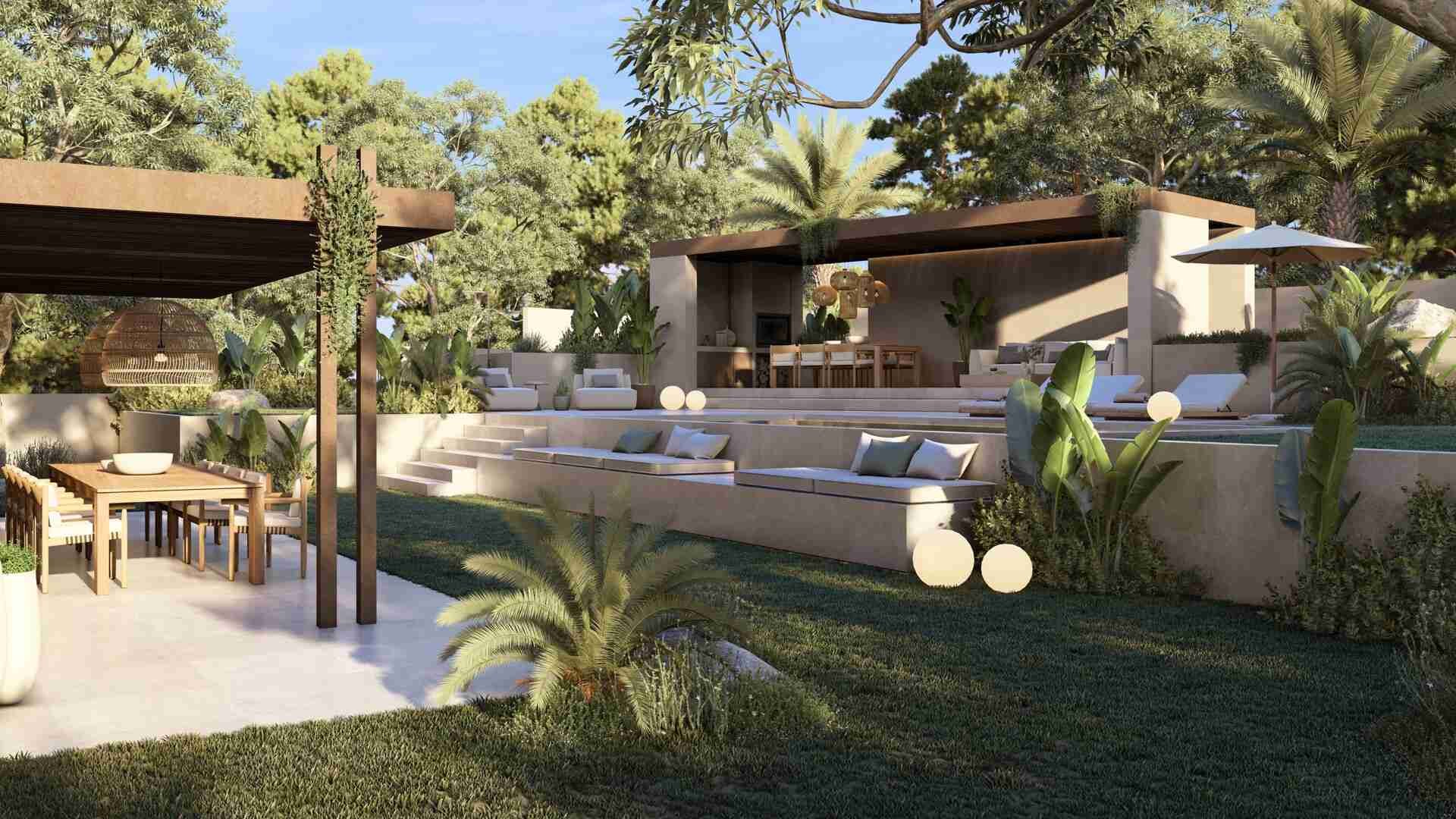Elegant 4 Bedroom Luxury Villa with Rooftop Sea Views