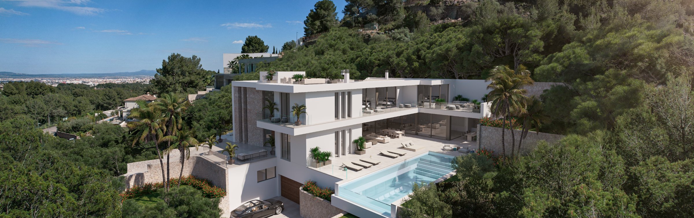 Exclusive Plot with Licensed Luxury Villa Project in Son Vida
