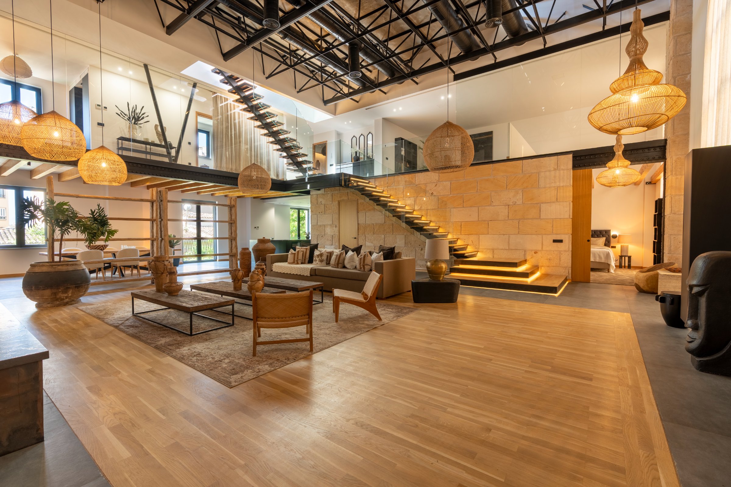 Exquisite Penthouse Loft in Vibrant Santa Catalina, Mallorca