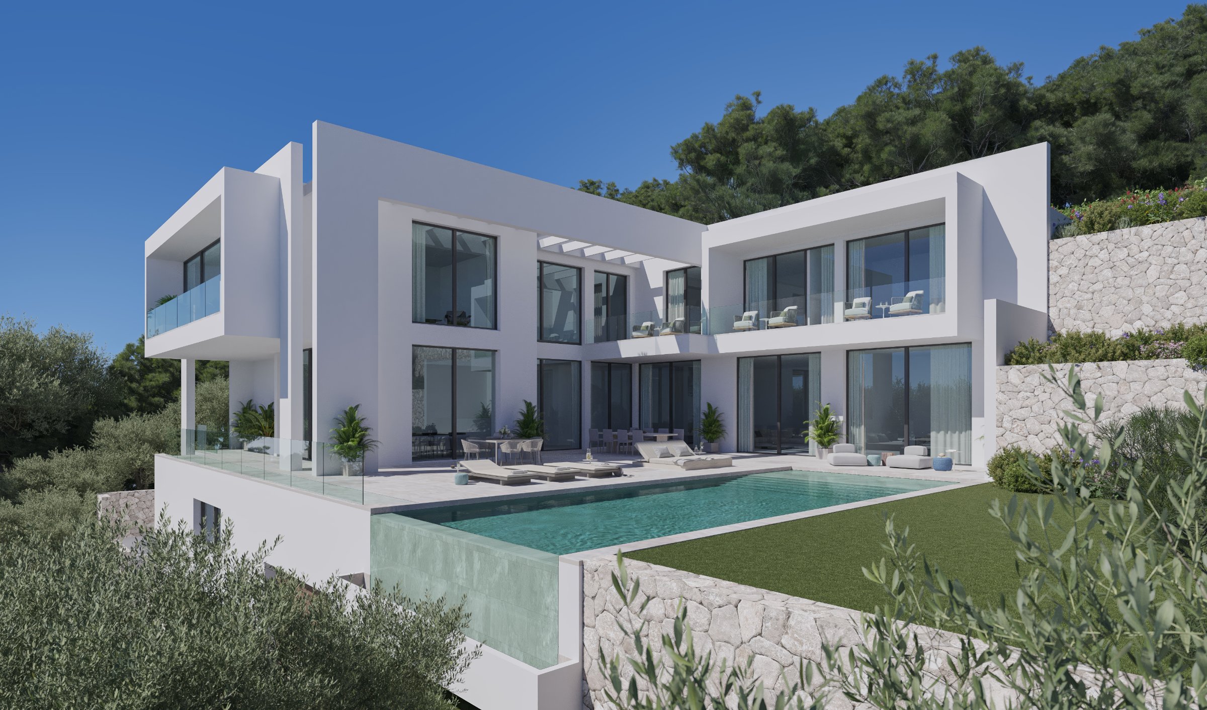 Prime Son Vida Plot with Approved Contemporary Villa Project