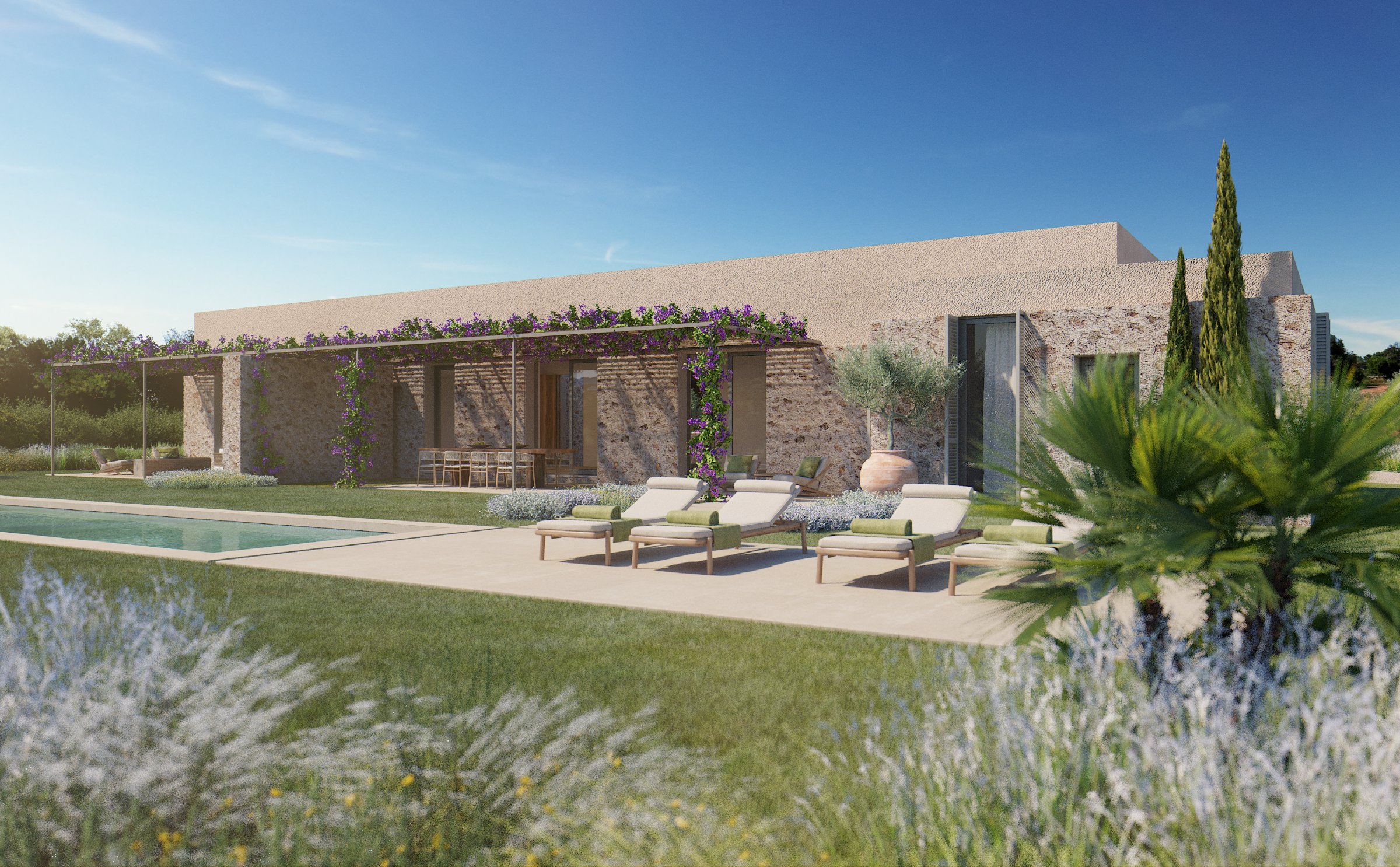 Luxury Countryside Villa with Pool in a Beautiful Natural Setting