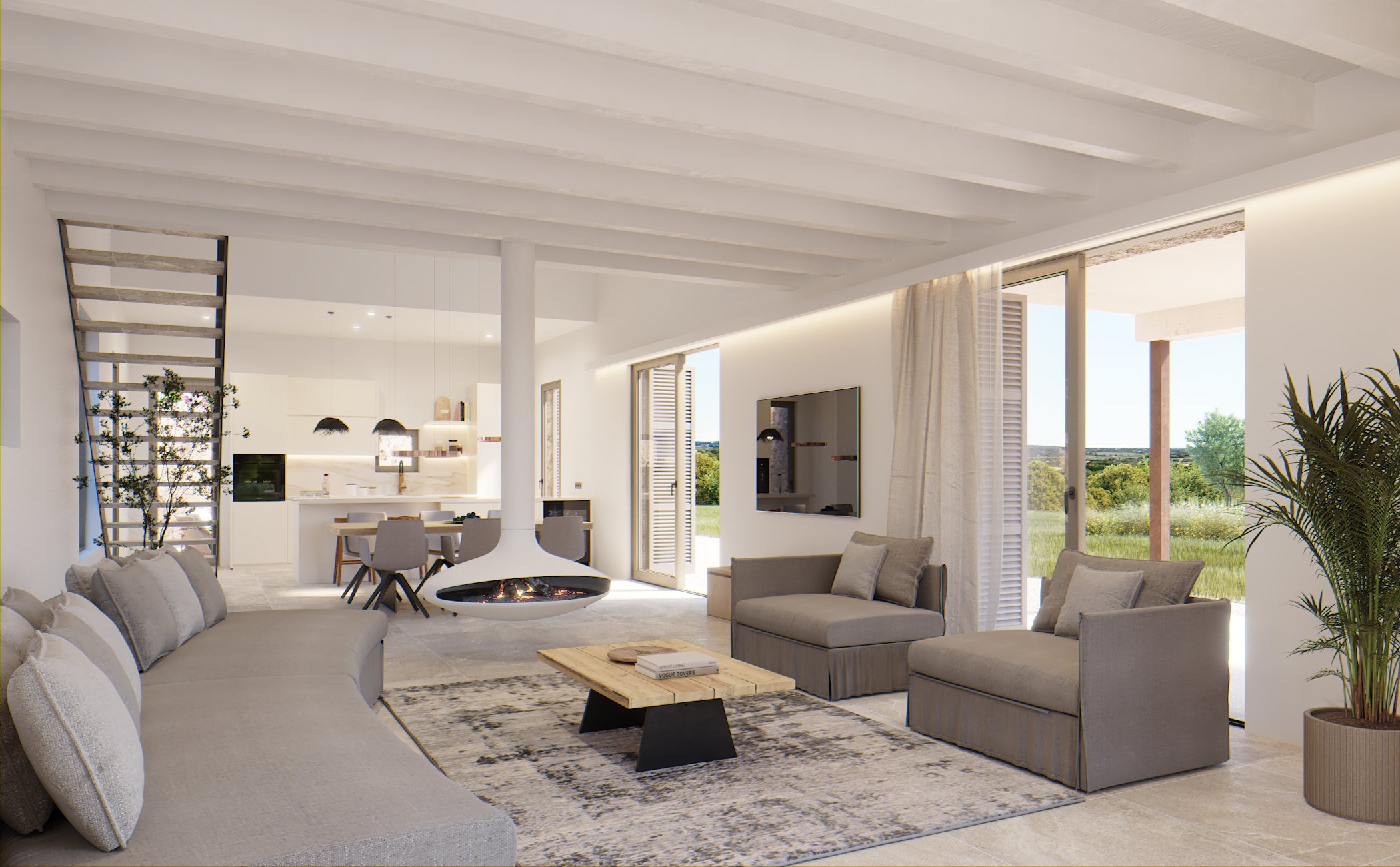 Architect-Designed Finca with Modern Mediterranean Character