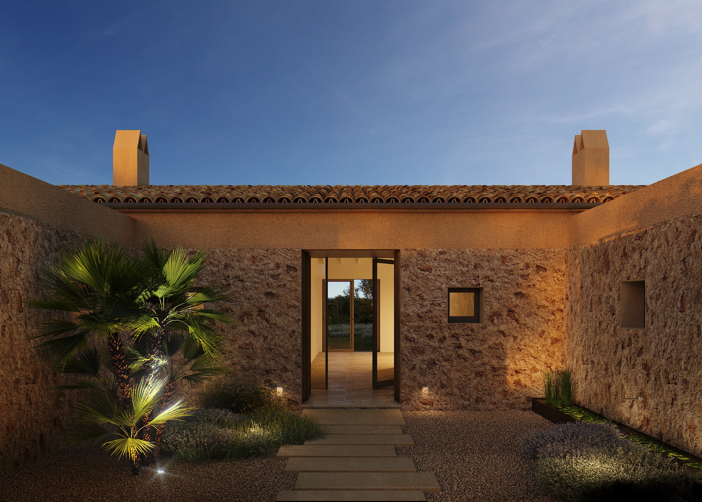 Timeless Villa Architecture in a Mediterranean Setting