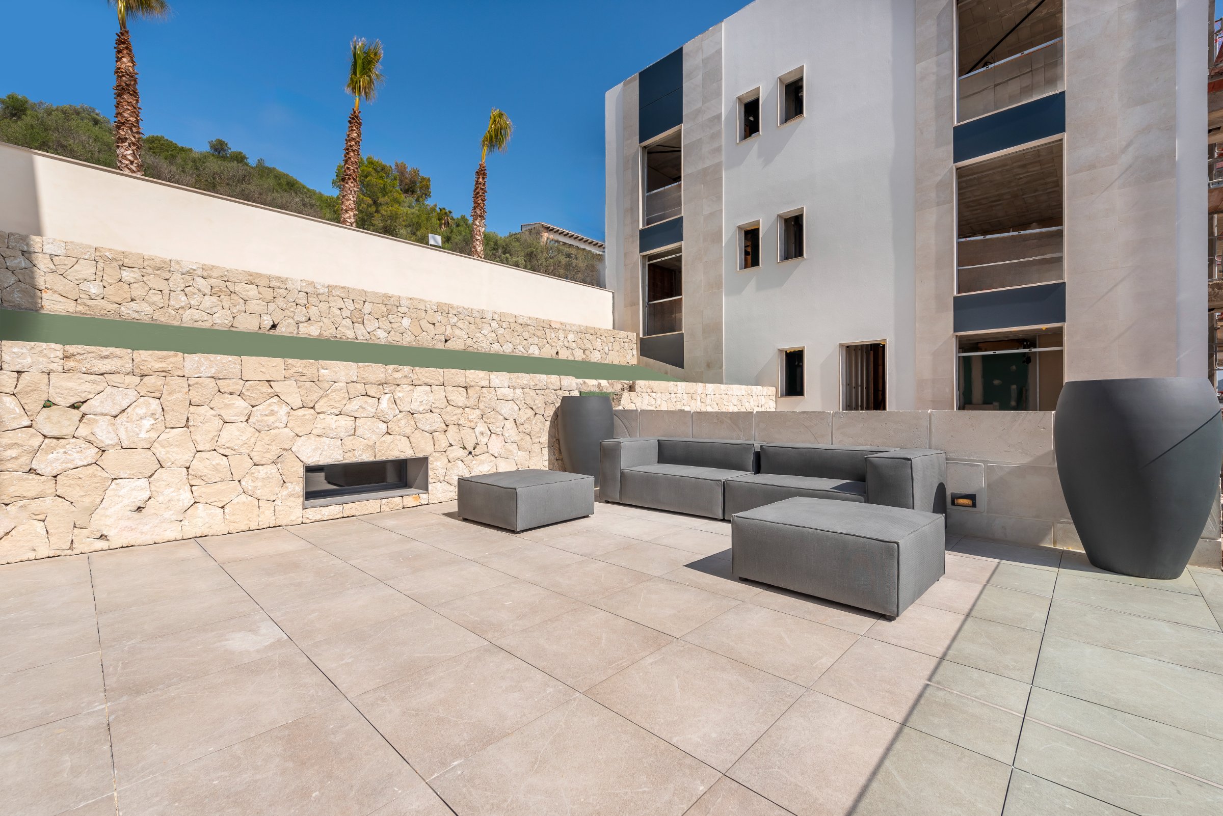 Penthouse with sea view and private pool in Santa Ponsa
