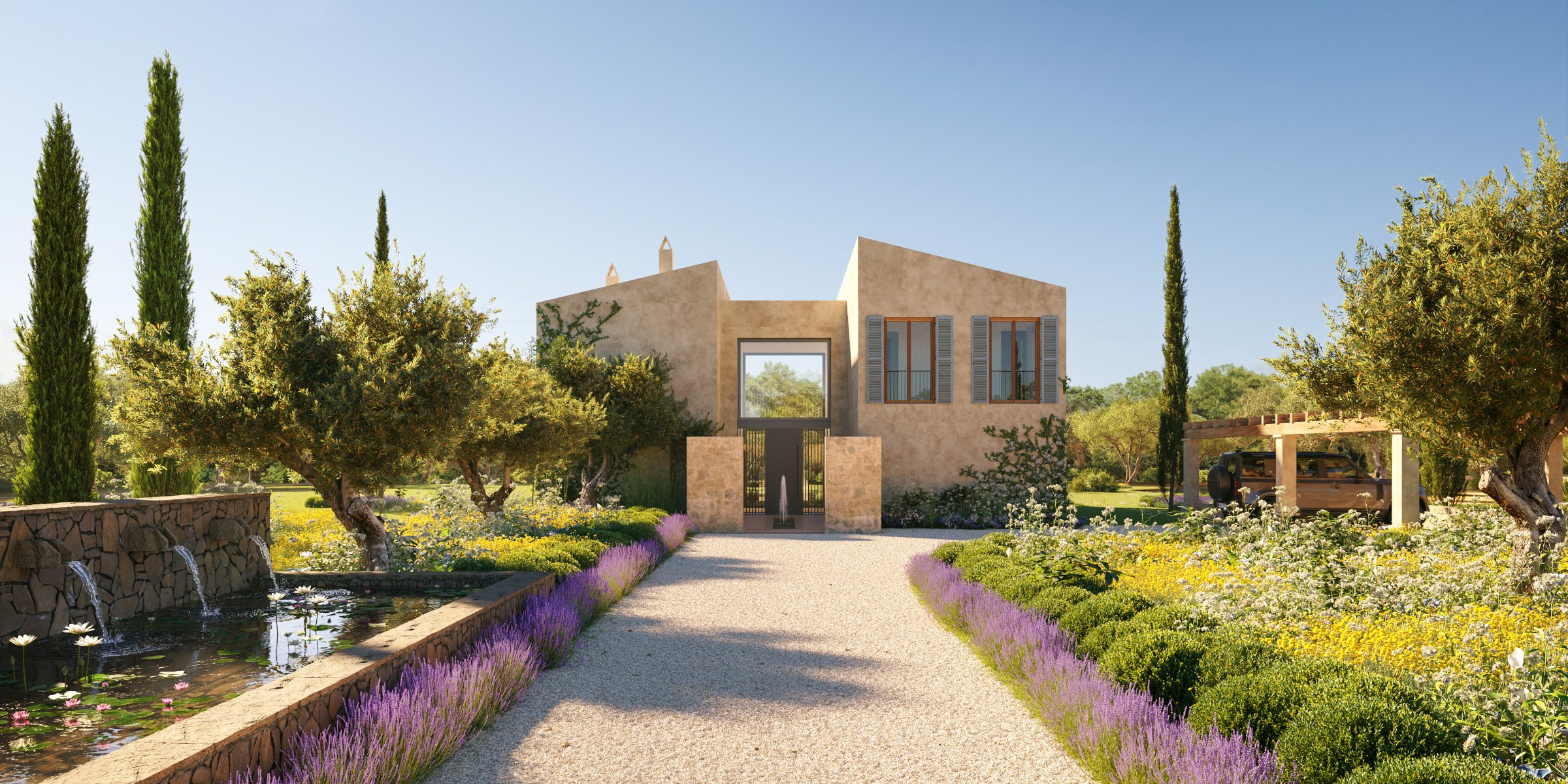 Exclusive Villa in Alaró with Stunning Mountain Views