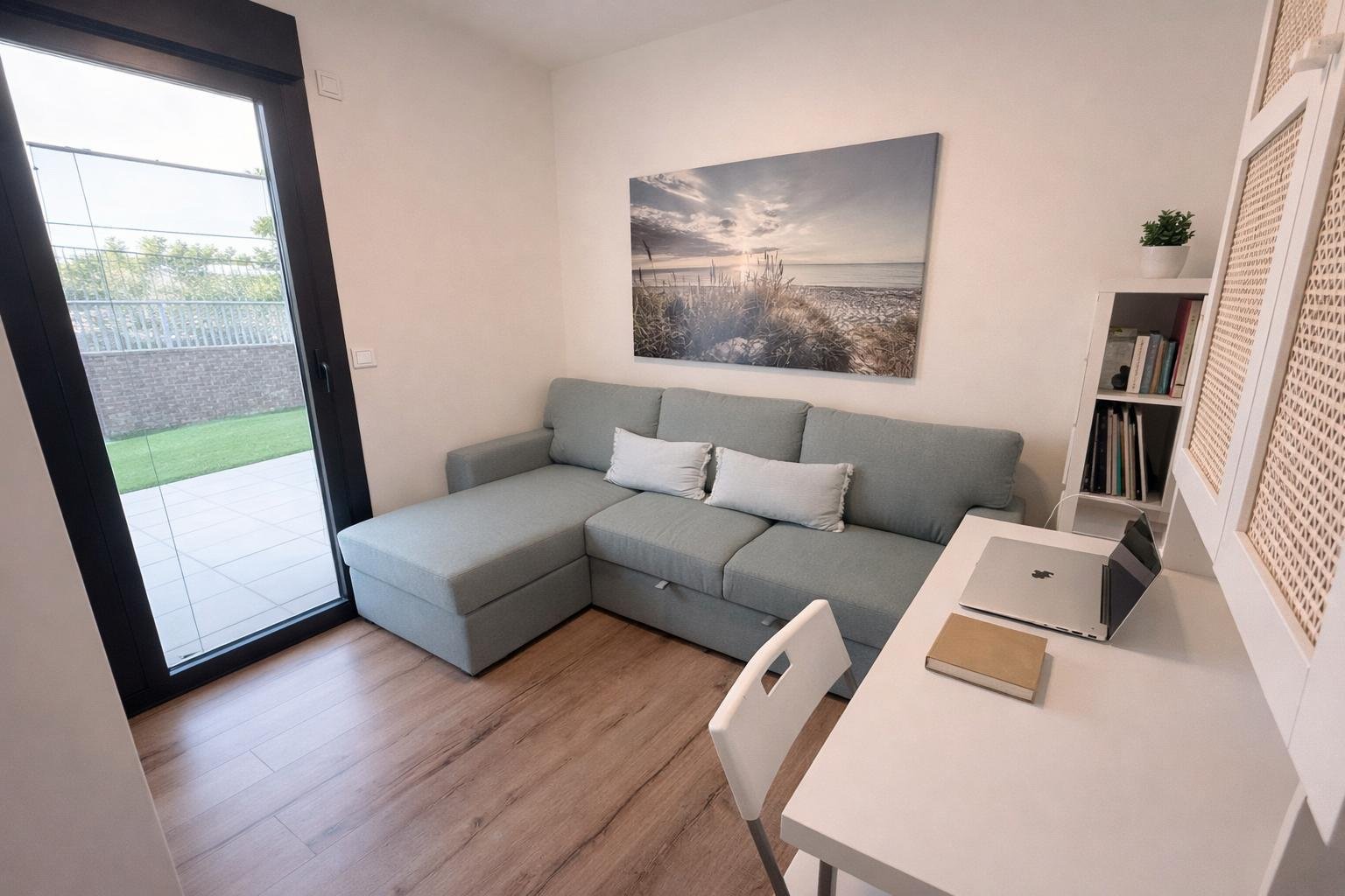 Appartamento contemporaneo al piano terra con giardino vicino alla spiaggia a Santa Ponsa