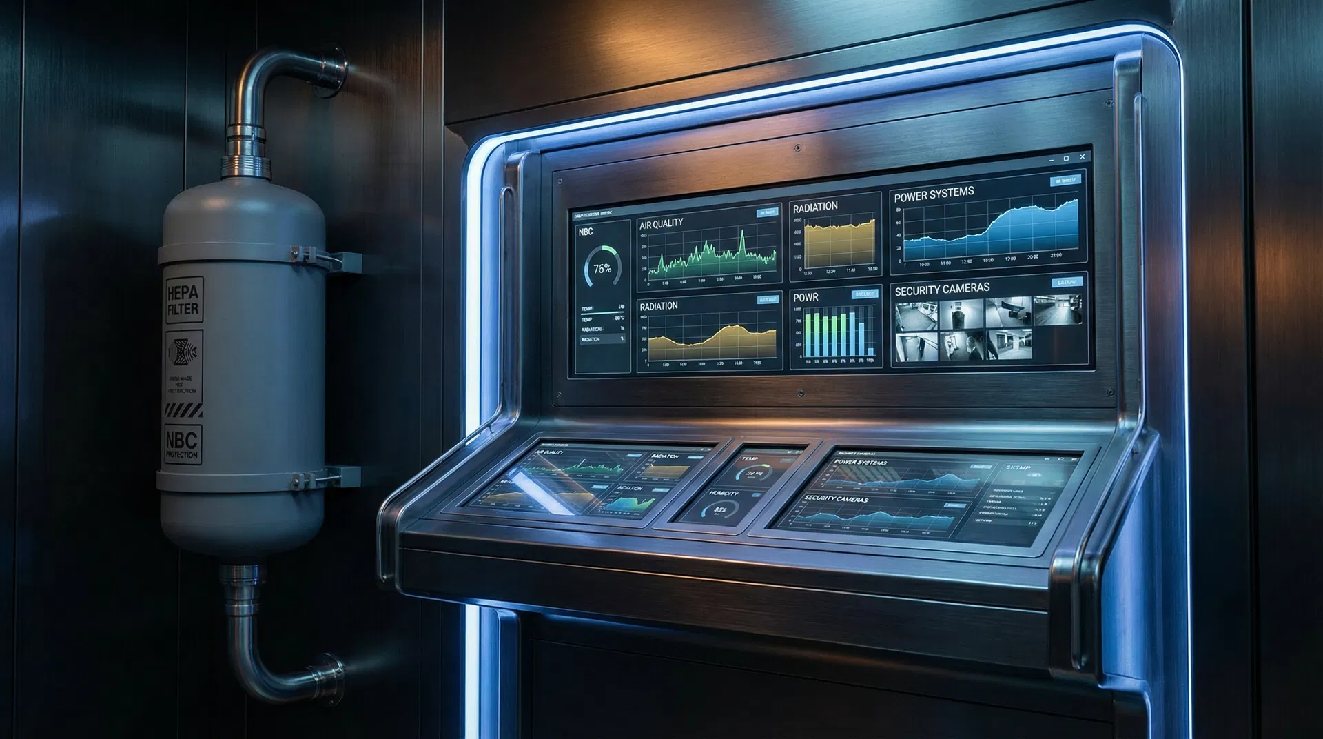 Advanced bunker technology systems