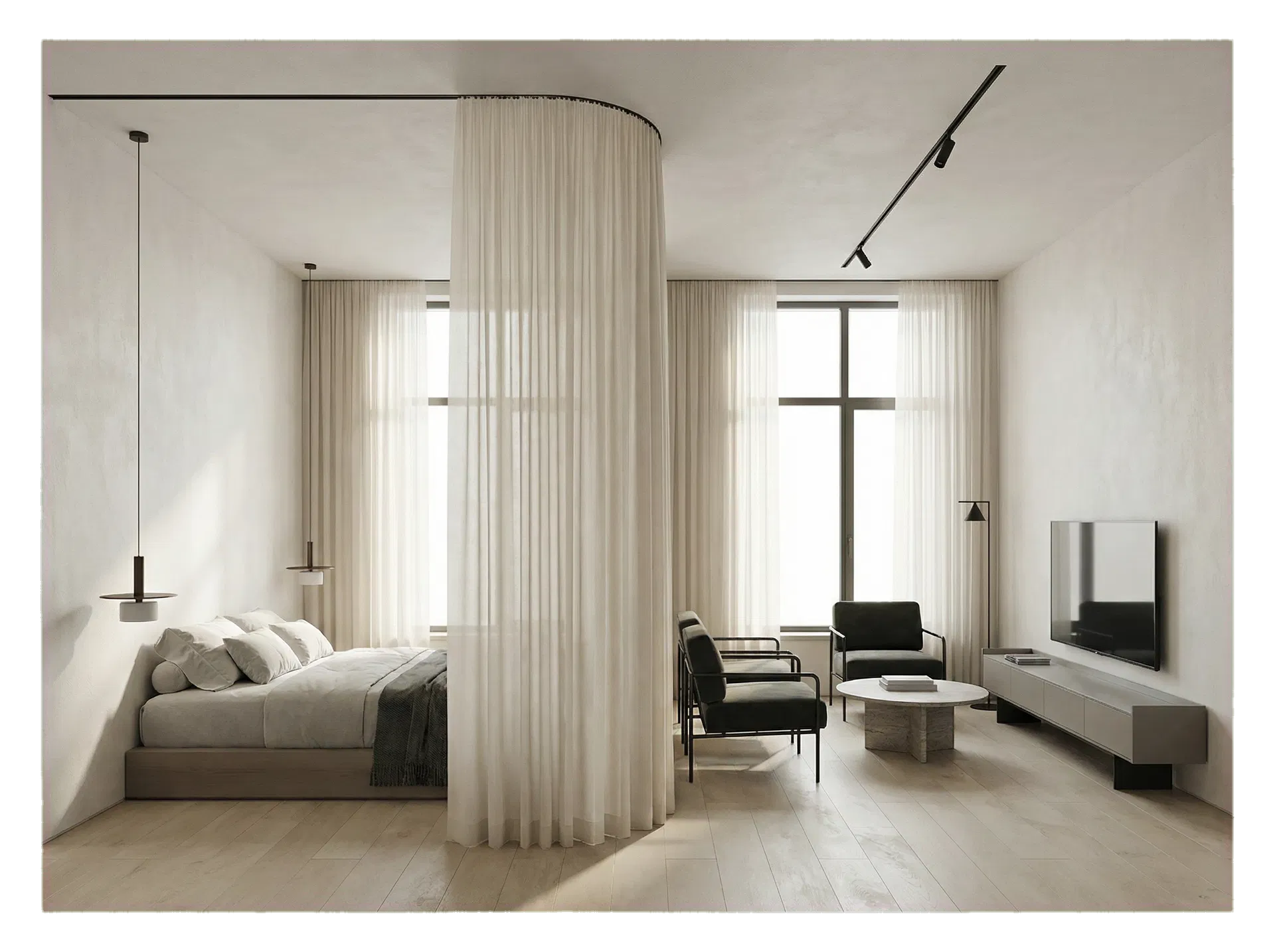 Privacy without renovation