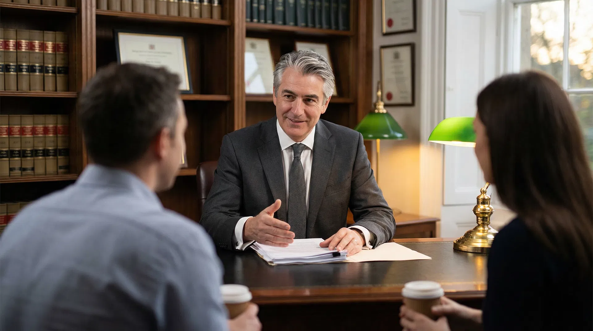 Solicitor providing advice