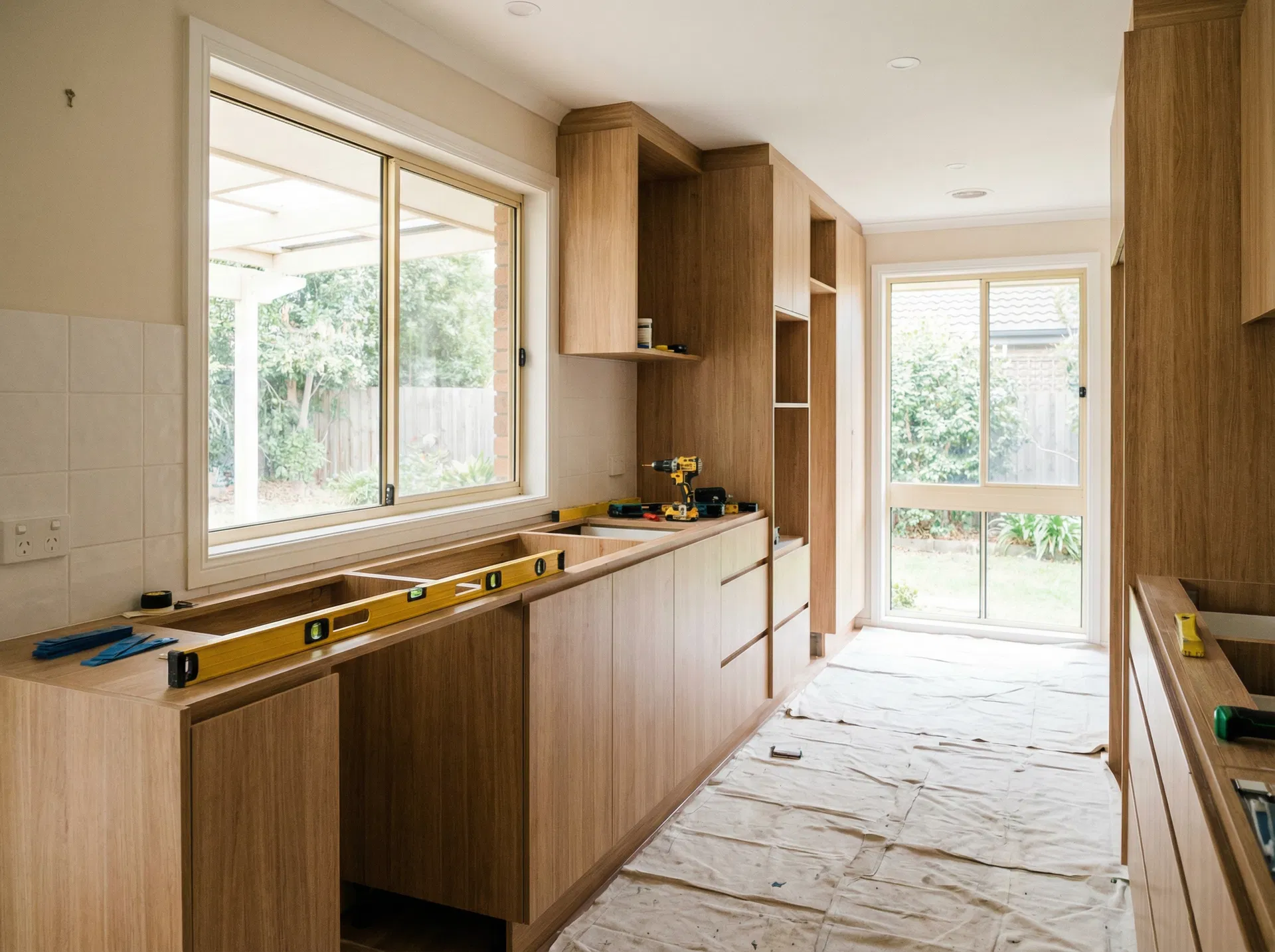 Owner-builder renovation works