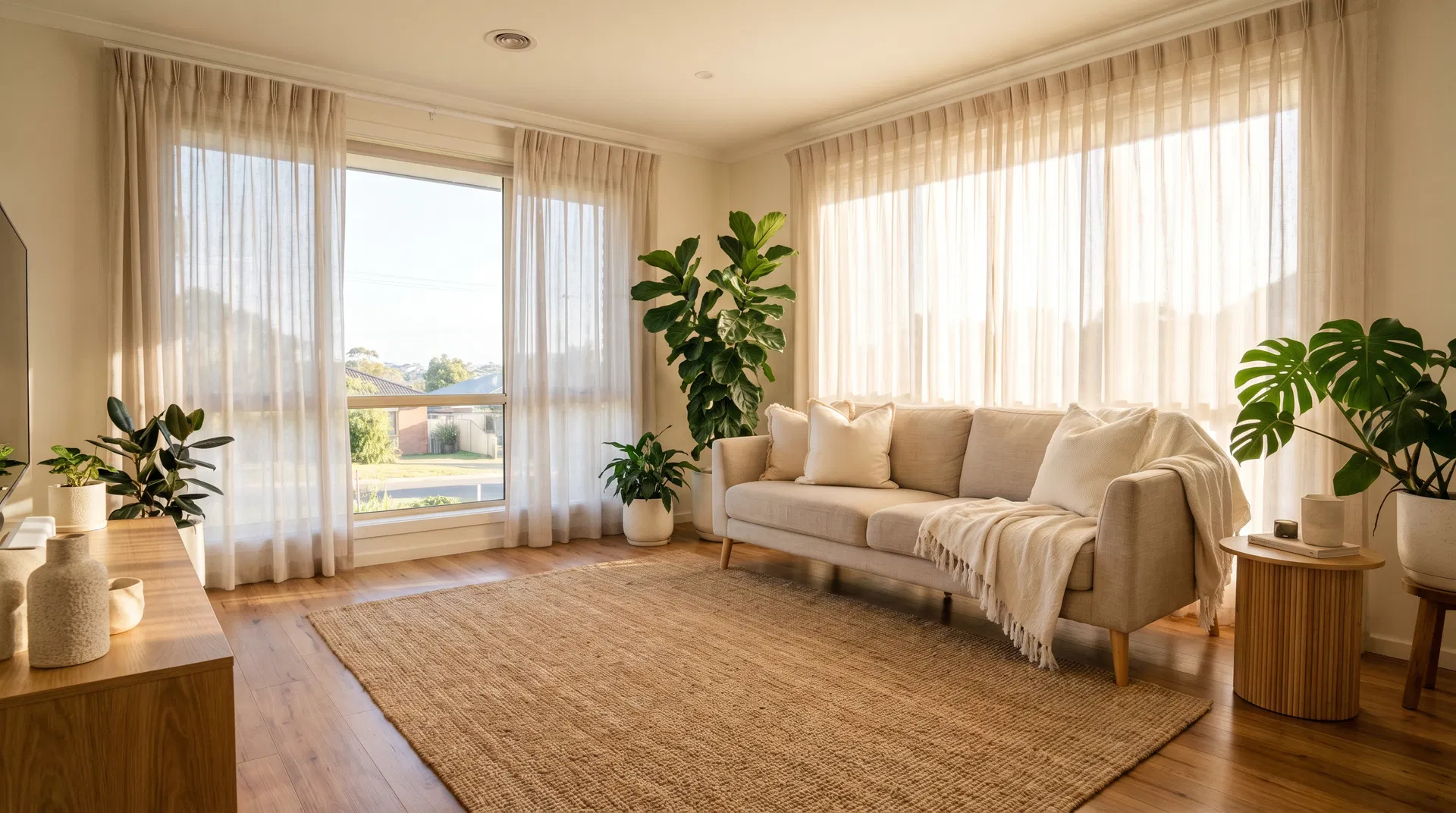 Well-presented Australian home interior