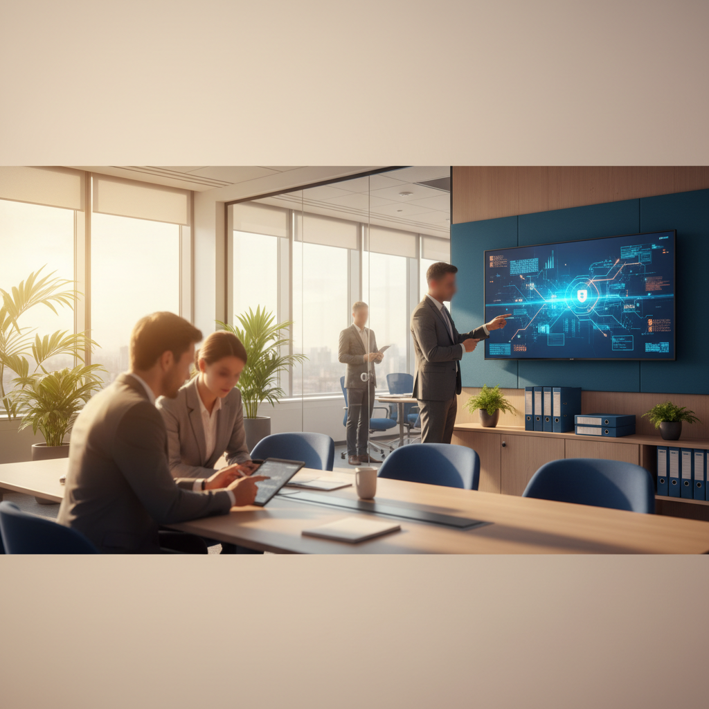 Illustration : DUERP pour les services aux entreprises : guide complet