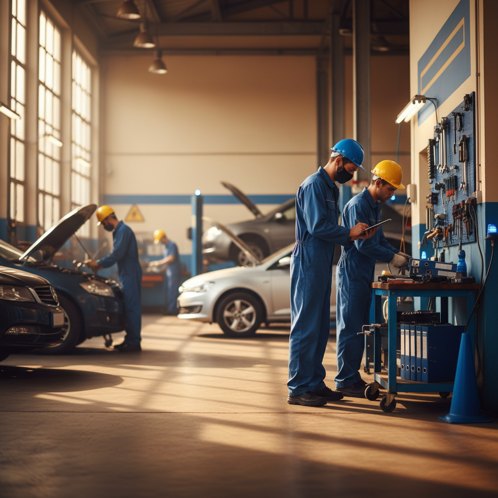 Checklist DUERP automobile : les points clés à vérifier