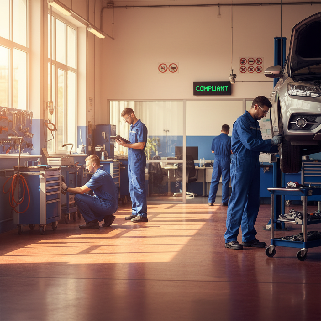 DUERP automobile : obligations légales et risques du secteur