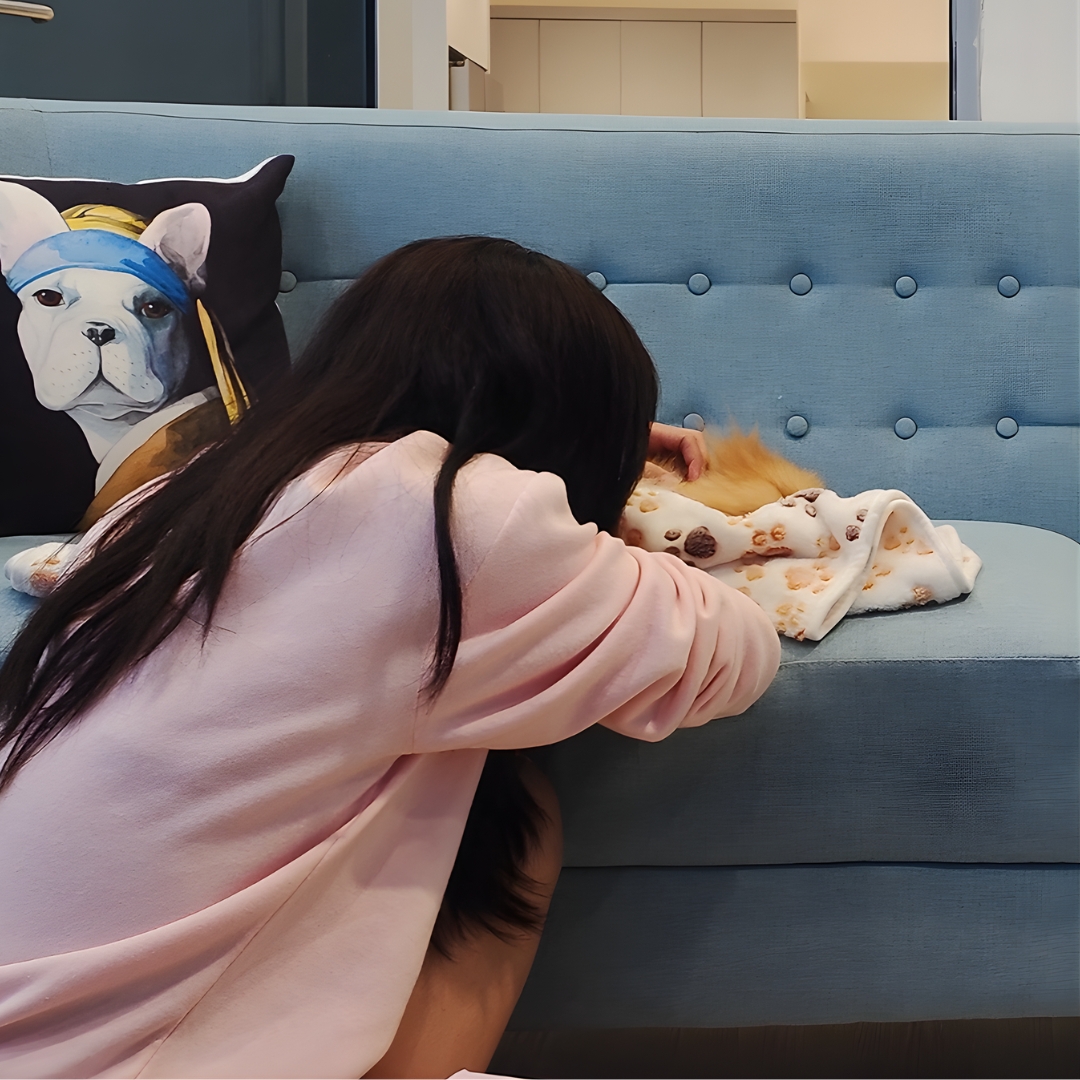 When Your Pet Passes Away at Home: Calm Steps You Can Take Before We Arrive