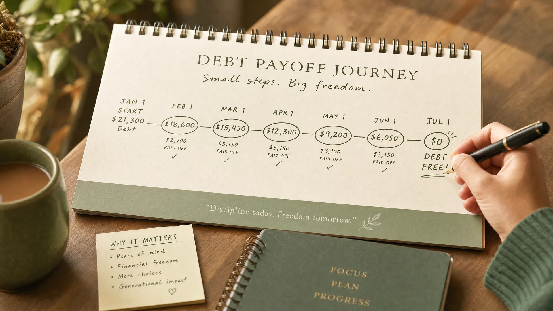 How Long Will It Take to Pay Off My Debt? (Real Examples)