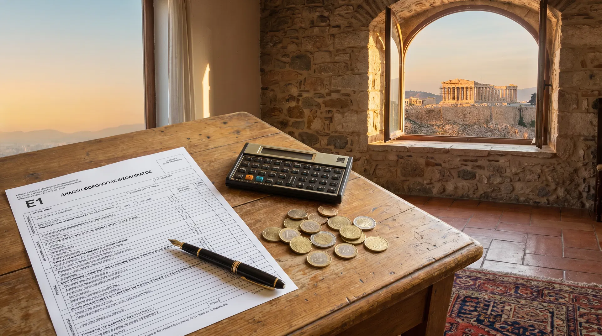 Income Tax E1 – Taxes in Greece