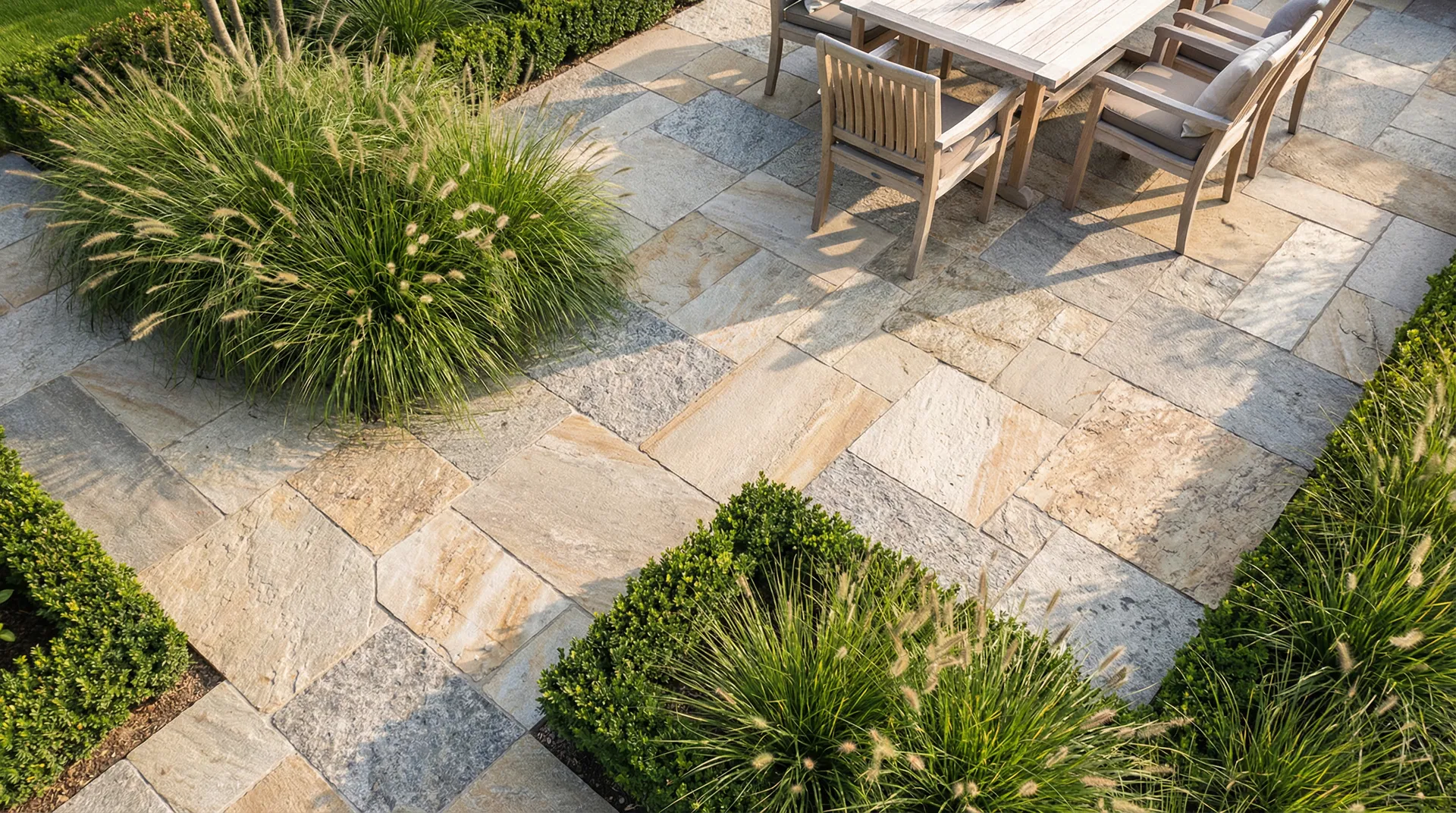 Naturstein Terrasse in Berlin - Vorteile, Materialien und Pflege