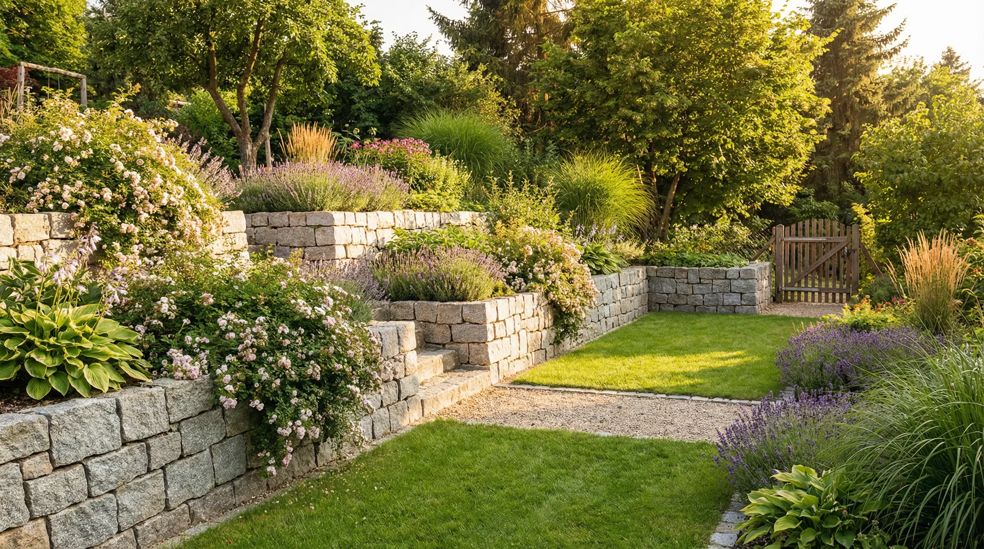 Stützmauer im Garten Berlin: Materialien, Kosten und Planung für Hanggrundstücke
