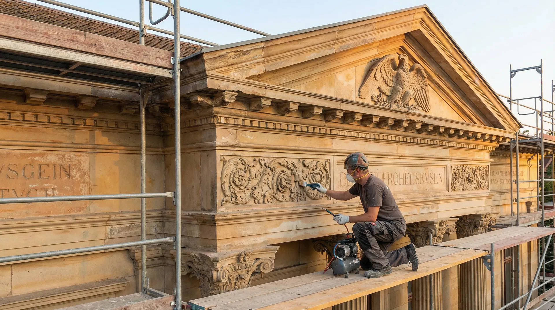 Natursteinsanierung unter Denkmalschutz: Besonderheiten in Potsdam