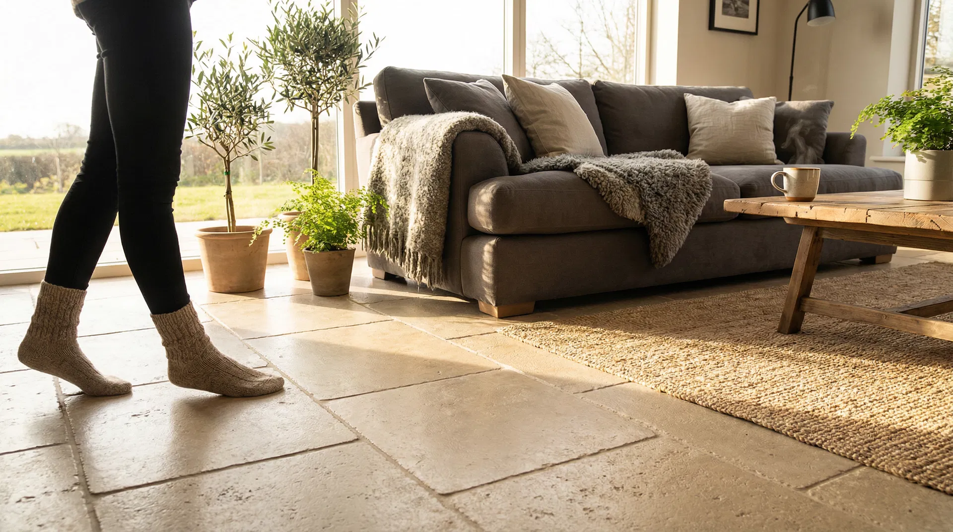 Naturstein und Fußbodenheizung: Was Sie beachten müssen