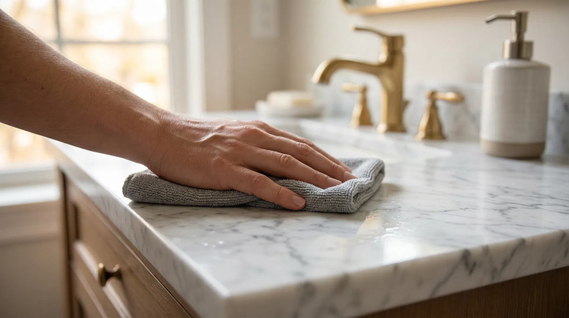 Marmor reinigen: Hausmittel vs. professionelle Pflege