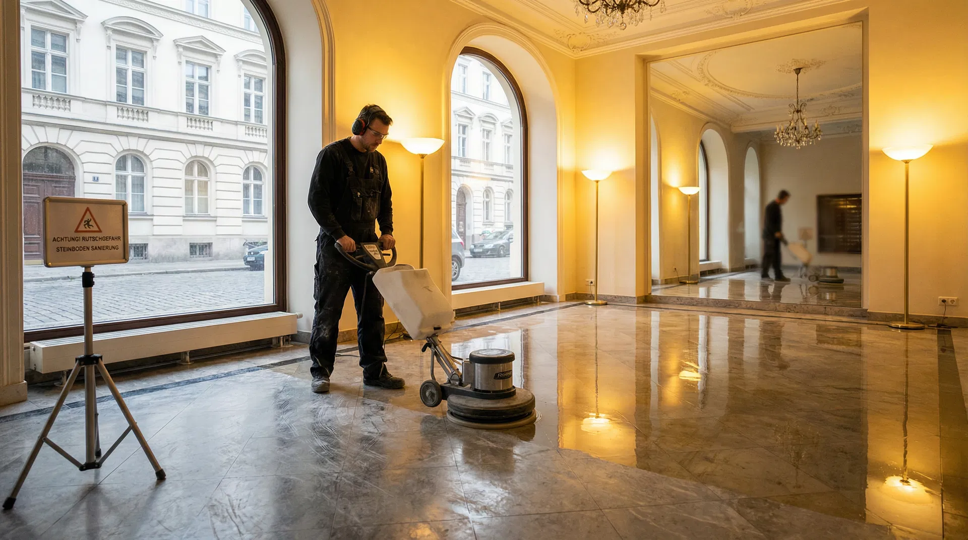 Naturstein polieren Berlin – Professionelle Politur für Marmor, Granit & Co.
