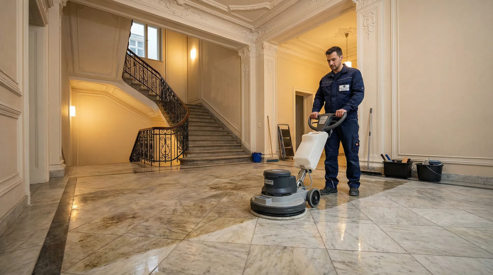 Steinreinigung Berlin – Professionelle Reinigung für alle Natursteine