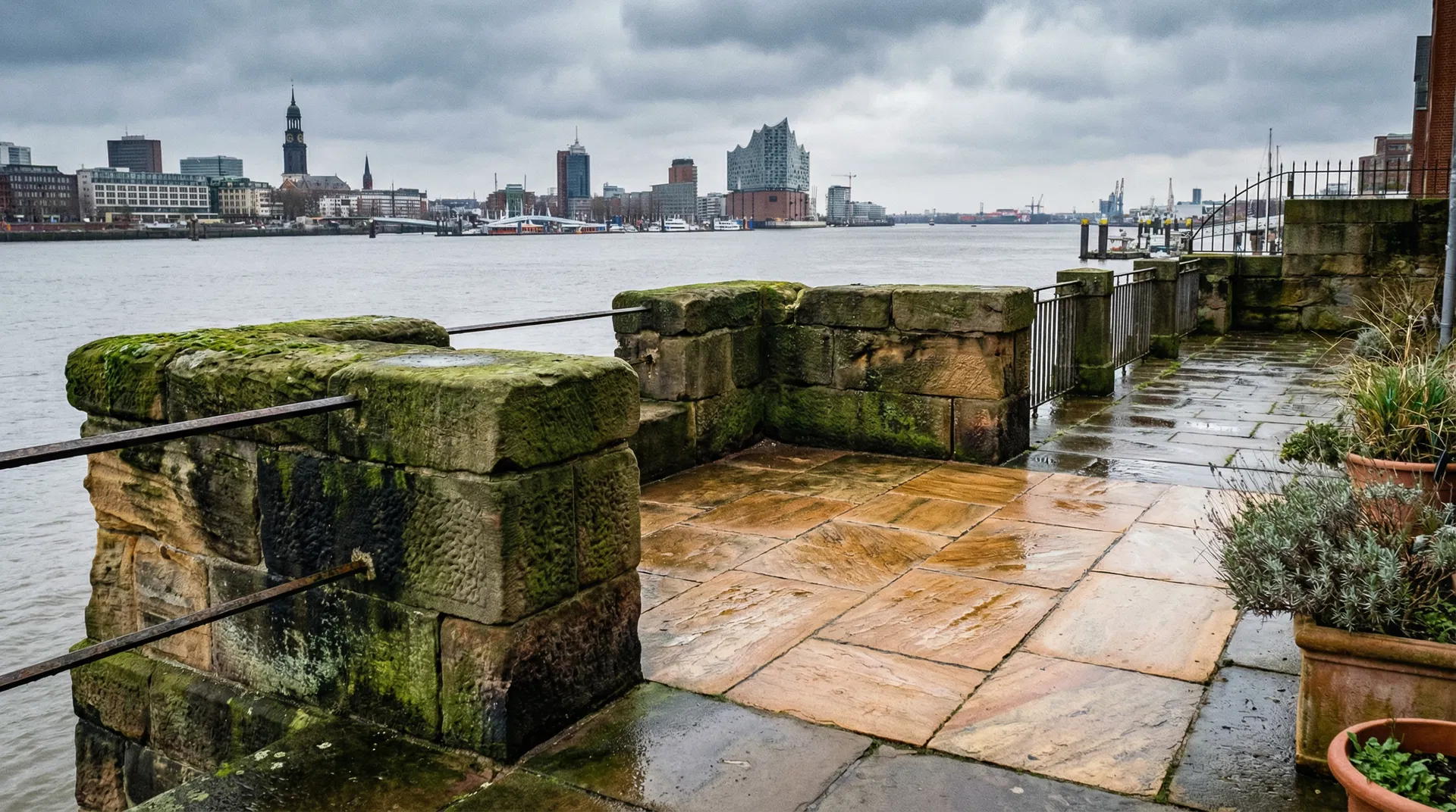Wenn Wind, Regen und Salz ihre Spuren hinterlassen bringt Ihre Terrasse zurück zum Glänzen
