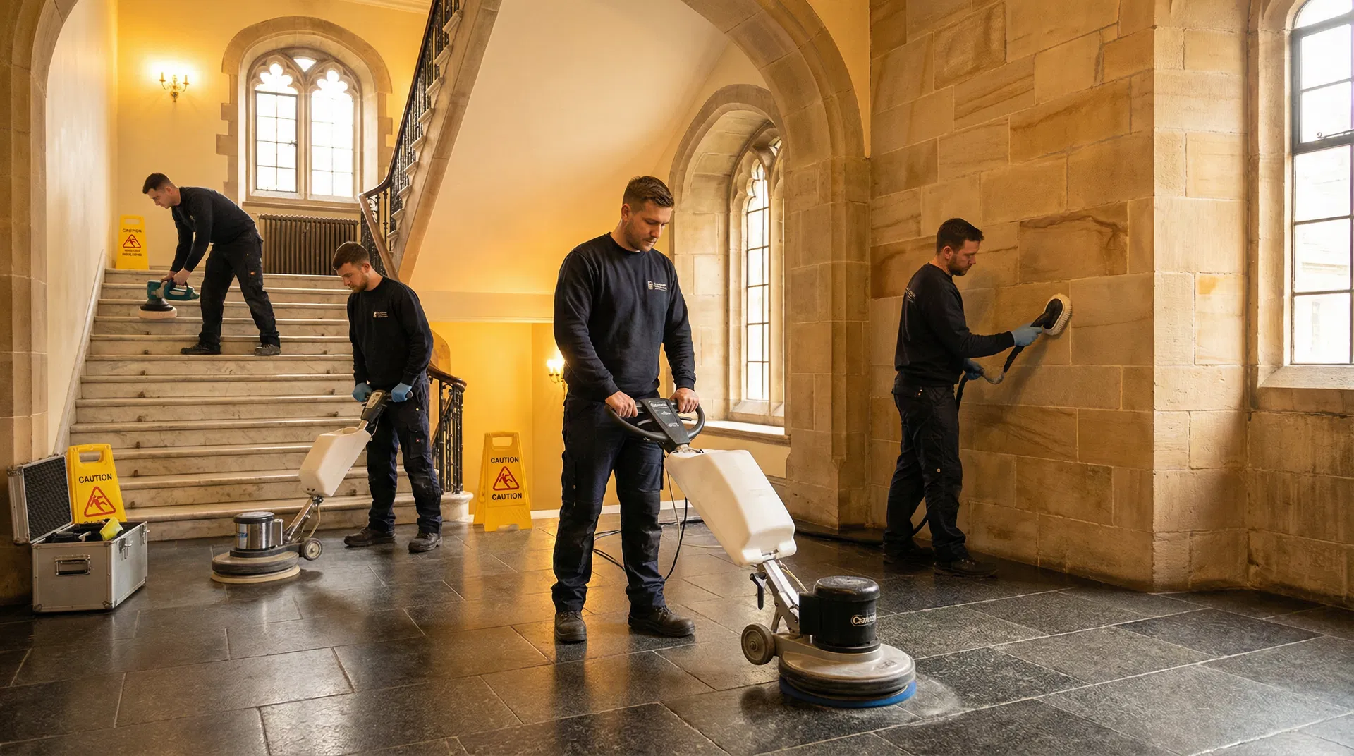 Reinigung von Marmor in Potsdam