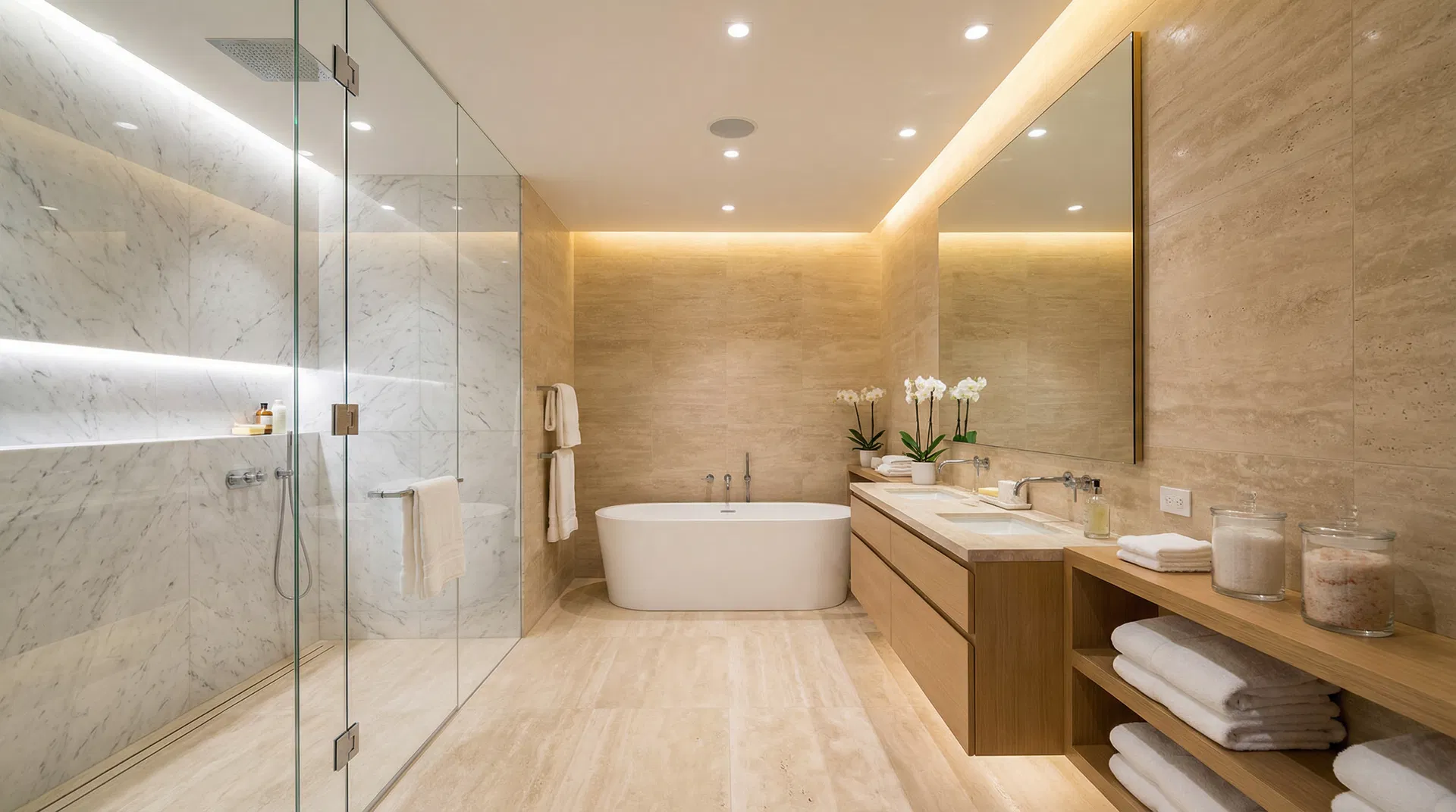 Schimmel auf Naturstein und Silikon entfernen