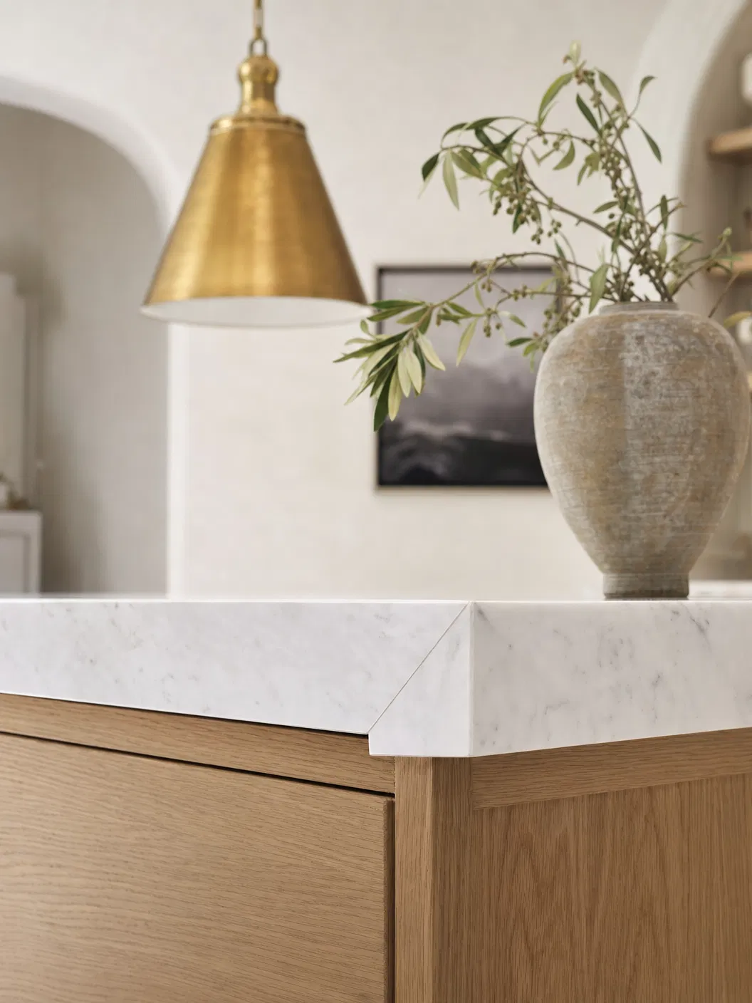 Detail Keuken met eiland