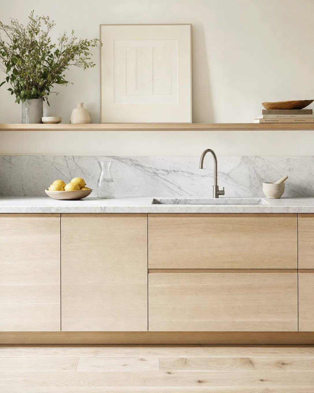 Marble & Oak — Light, fresh and luxurious