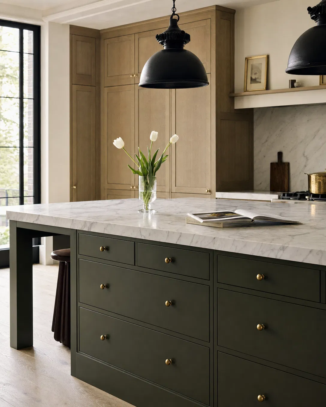 Olive & Marble — Confident and sculptural