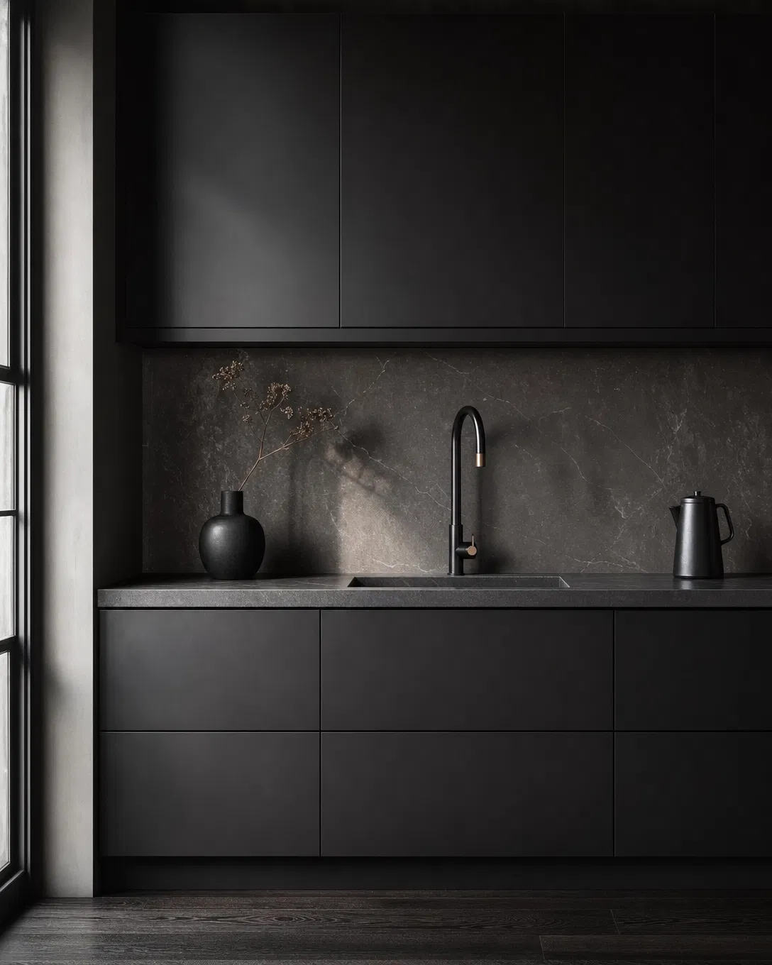 Matte Black — Graphic and architectural