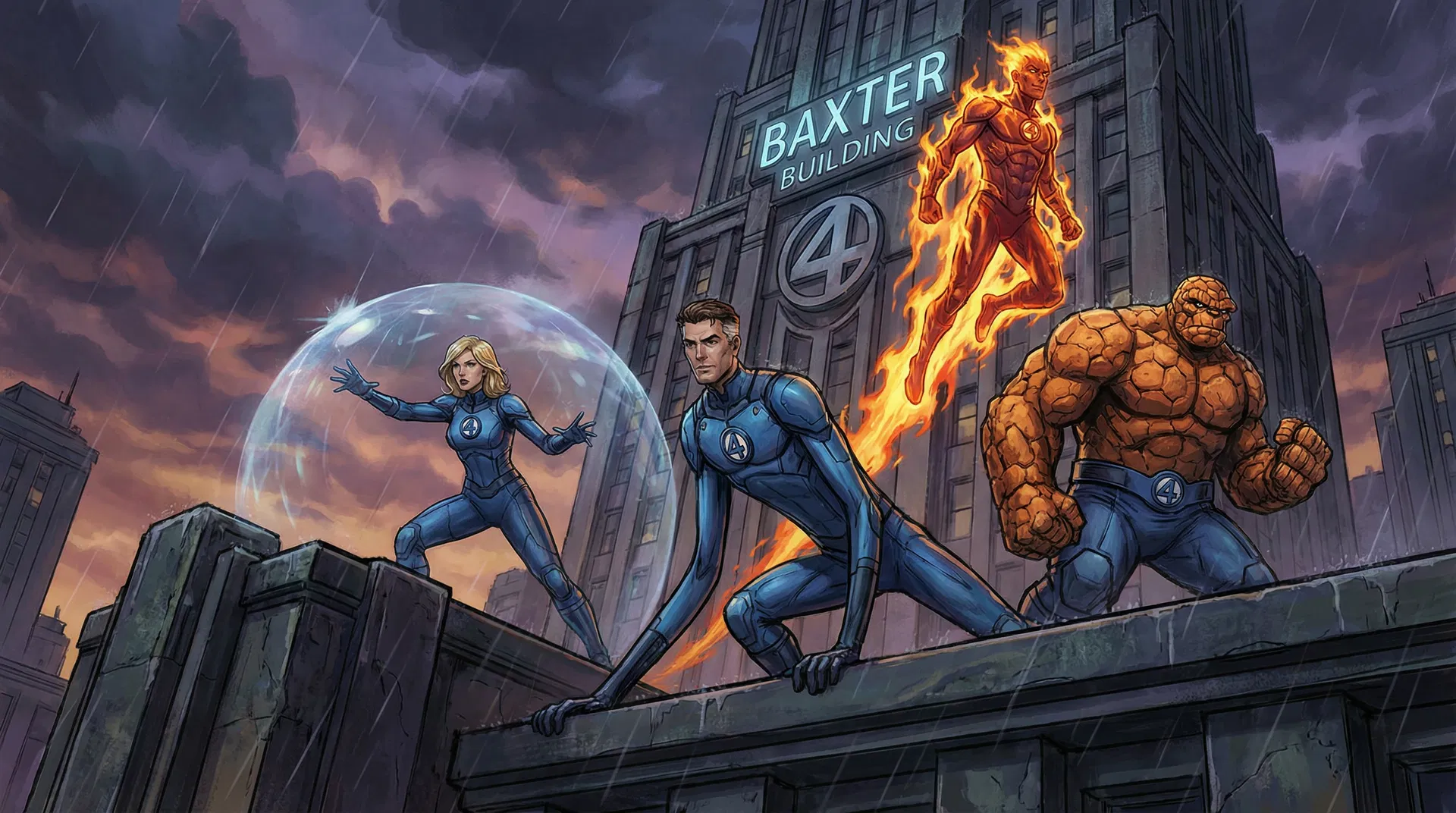 Fantastic Four - 2025 Topps Marvel Mint