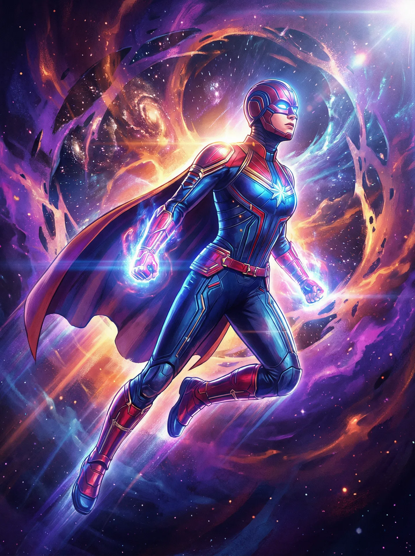 Captain Marvel Maria Rambeau Doctor Strange in the Multiverse of Phase Four