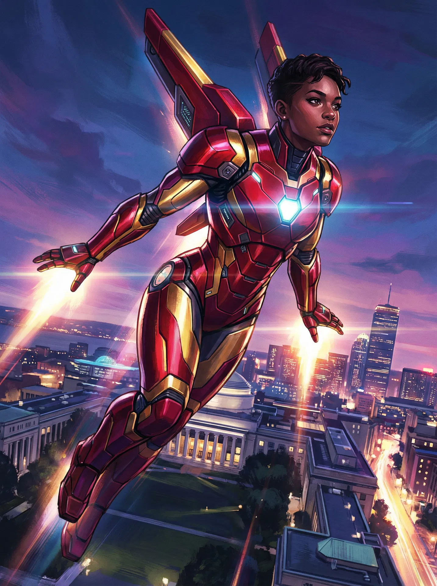 Ironheart Riri Williams Black Panther: Wakanda Forever Phase Four #142 - 2025 Topps Marvel Studios