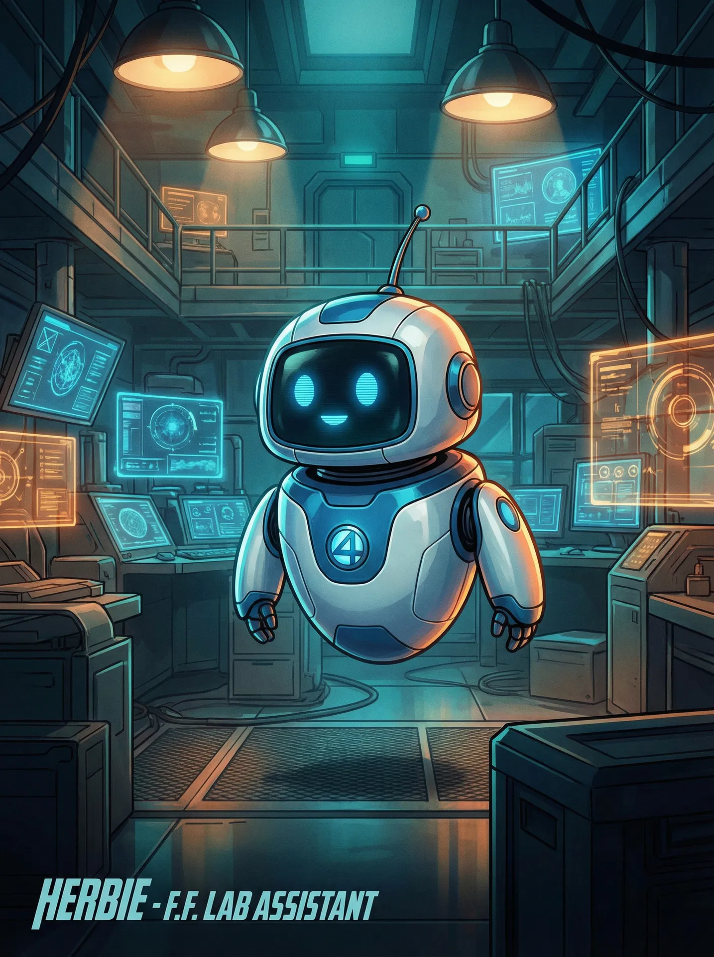 H.E.R.B.I.E. Fantastic Four: First Steps Phase Six DEBUT