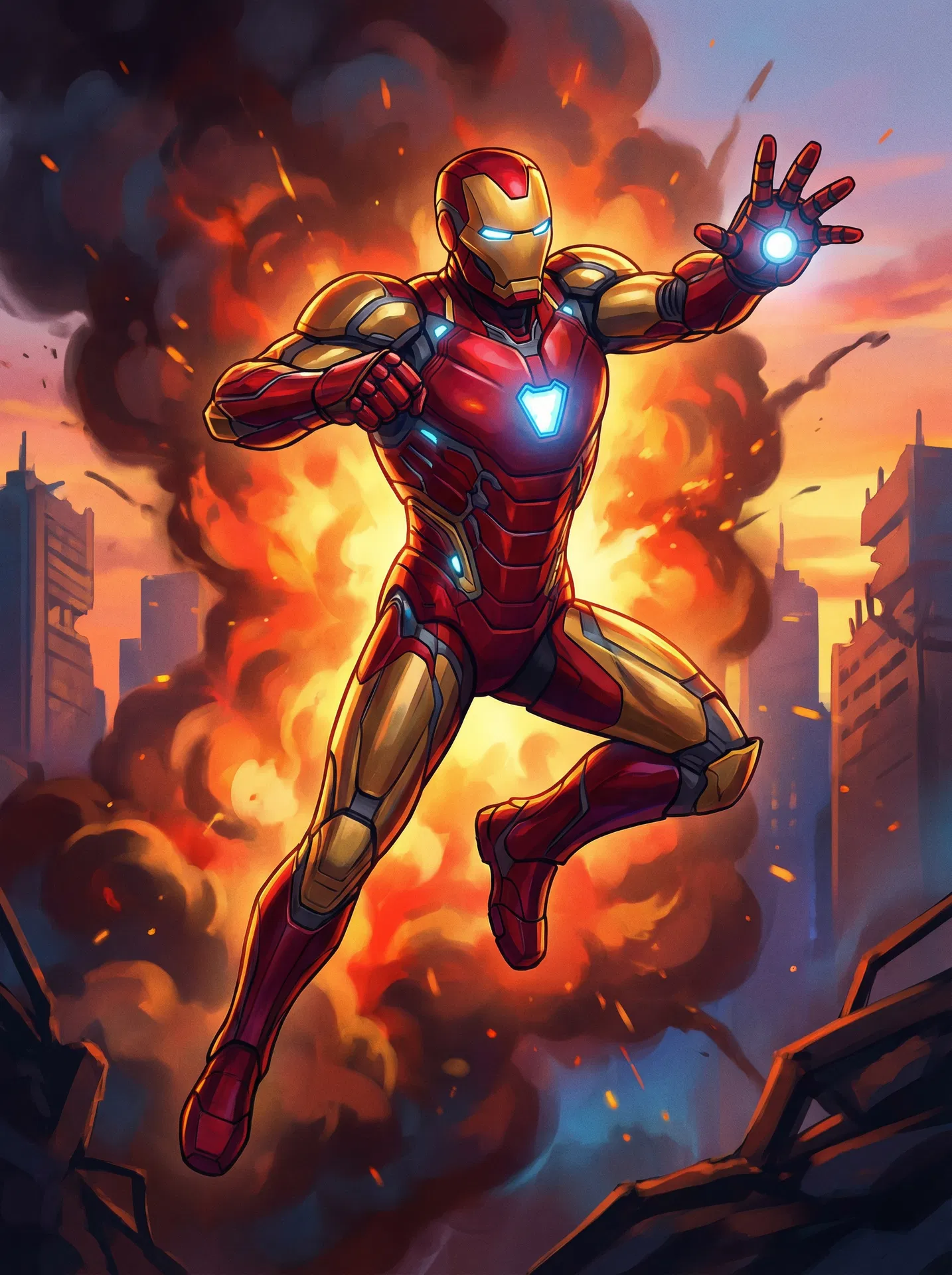 Iron Man Tony Stark Iron Man Phase One