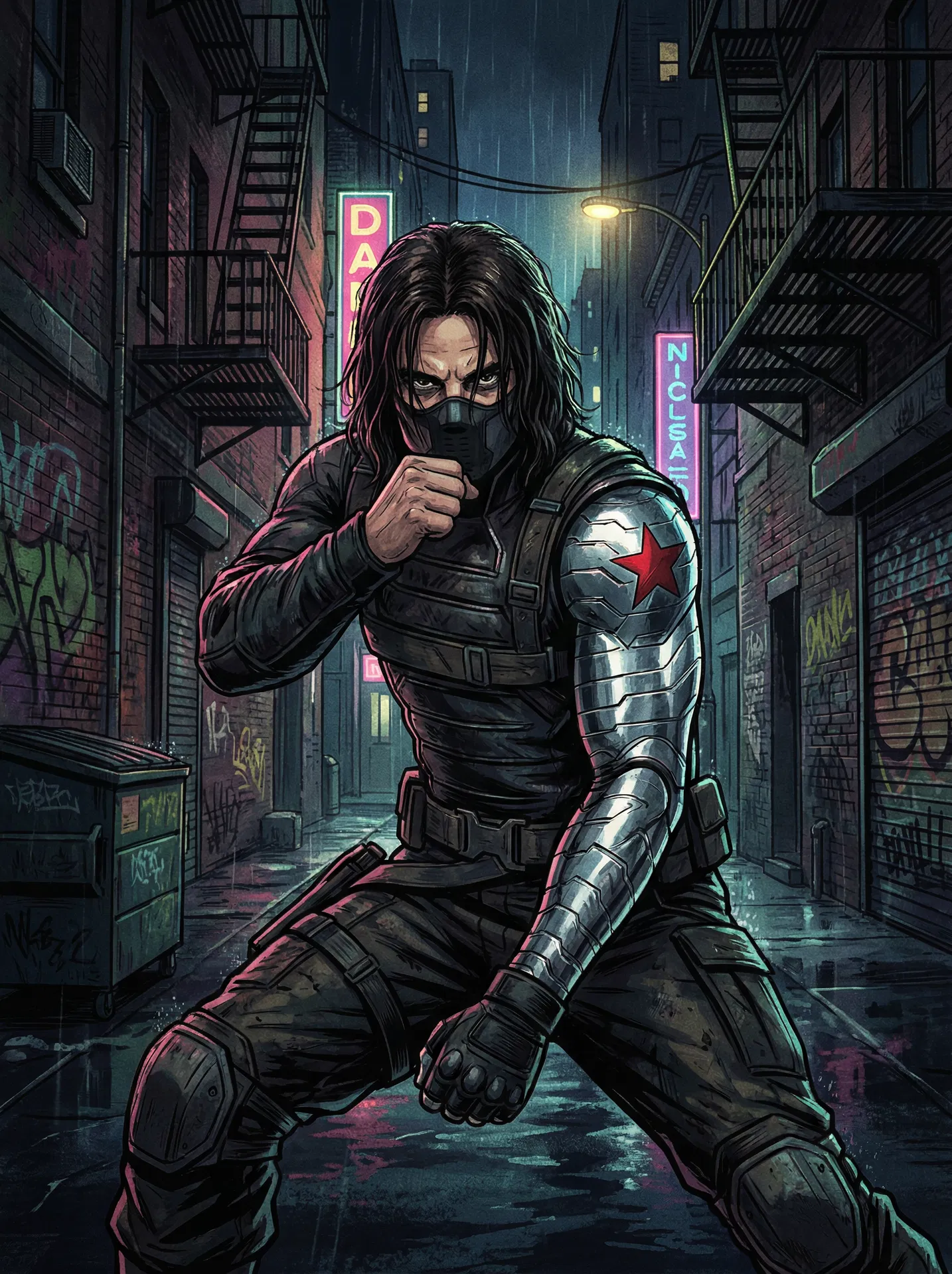 Winter Soldier Bucky Barnes Captain America: The Winter Soldier Phase Two