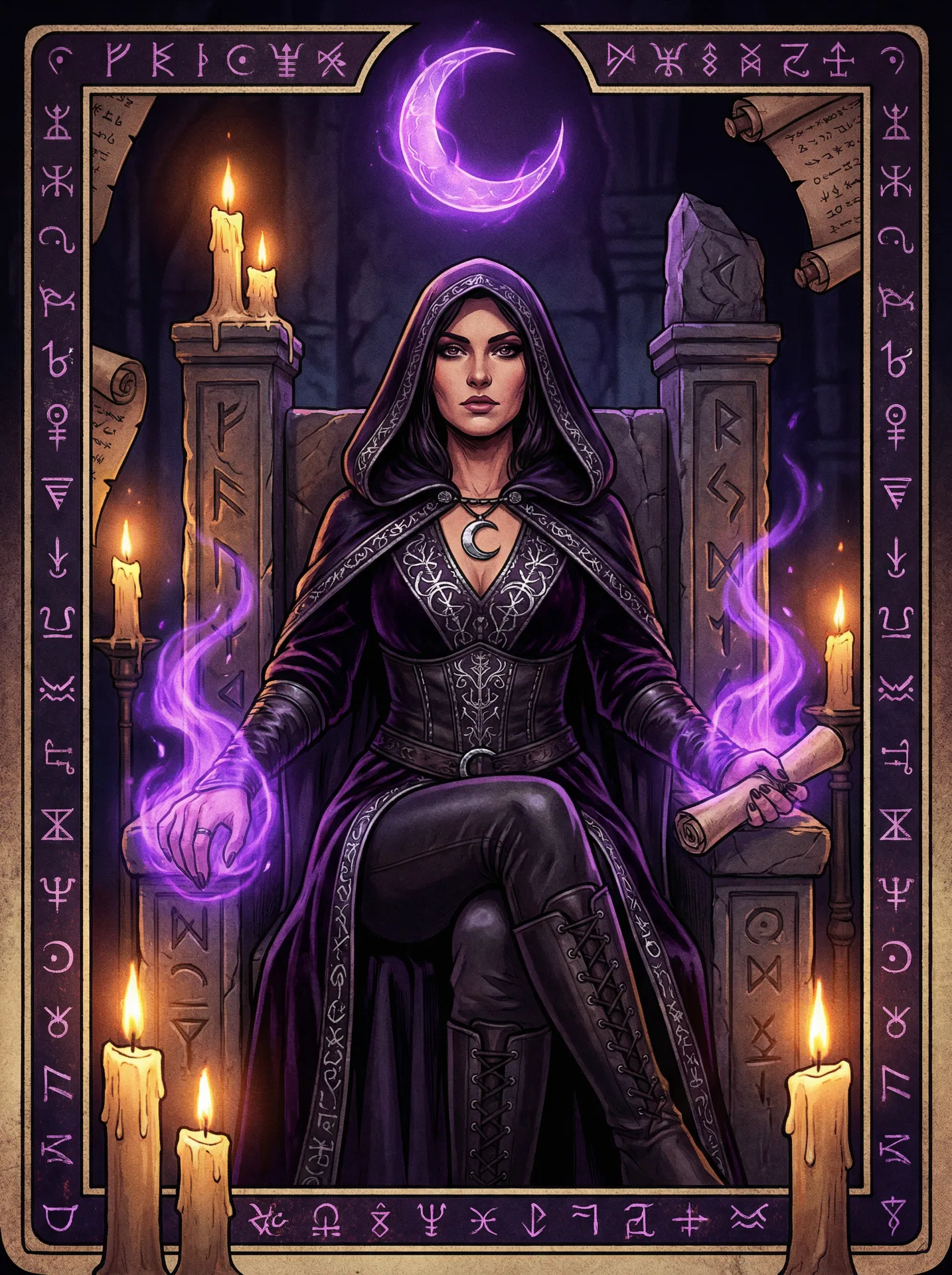 The High Priestess #AA-4 - 2025 Topps Marvel Studios