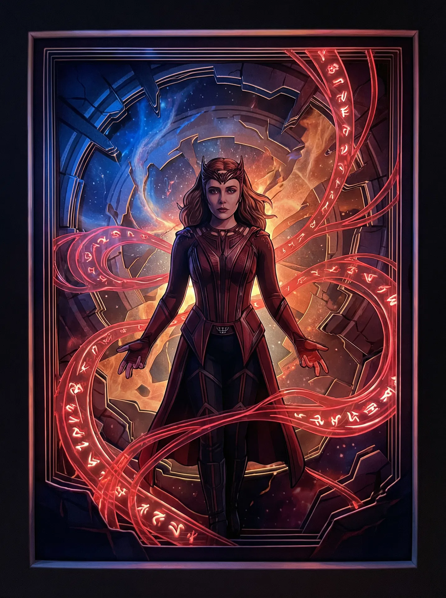 Wanda Maximoff Captain America: Civil War #AS-11 - 2025 Topps Marvel Studios