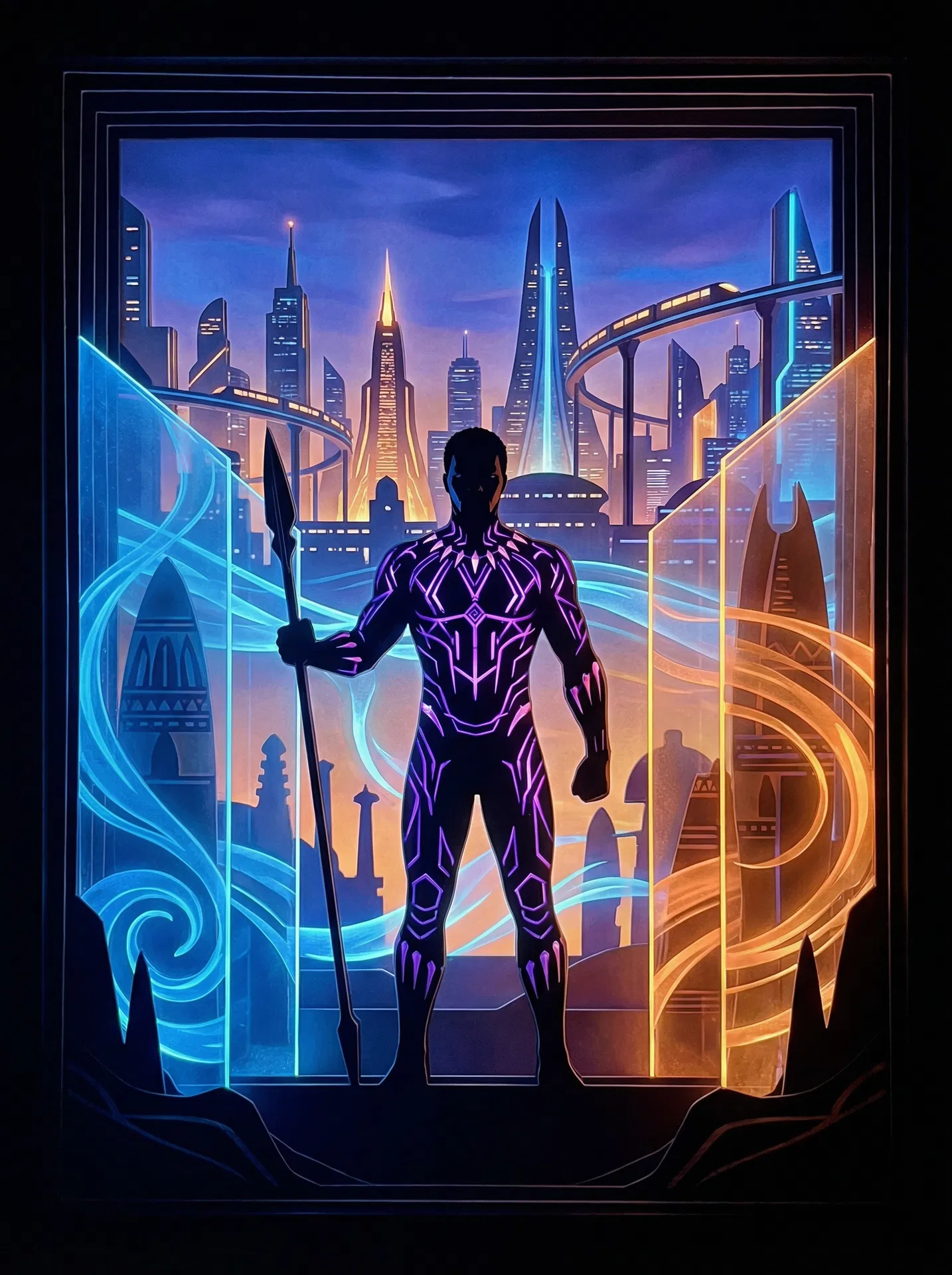 Black Panther Black Panther #AS-15 - 2025 Topps Marvel Studios