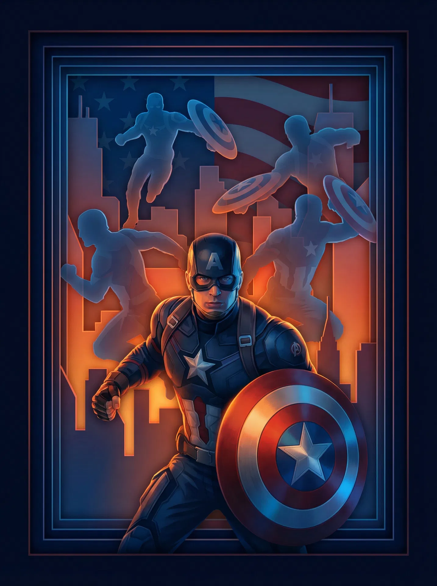 Captain America Captain America: Civil War #AS-1 - 2025 Topps Marvel Studios