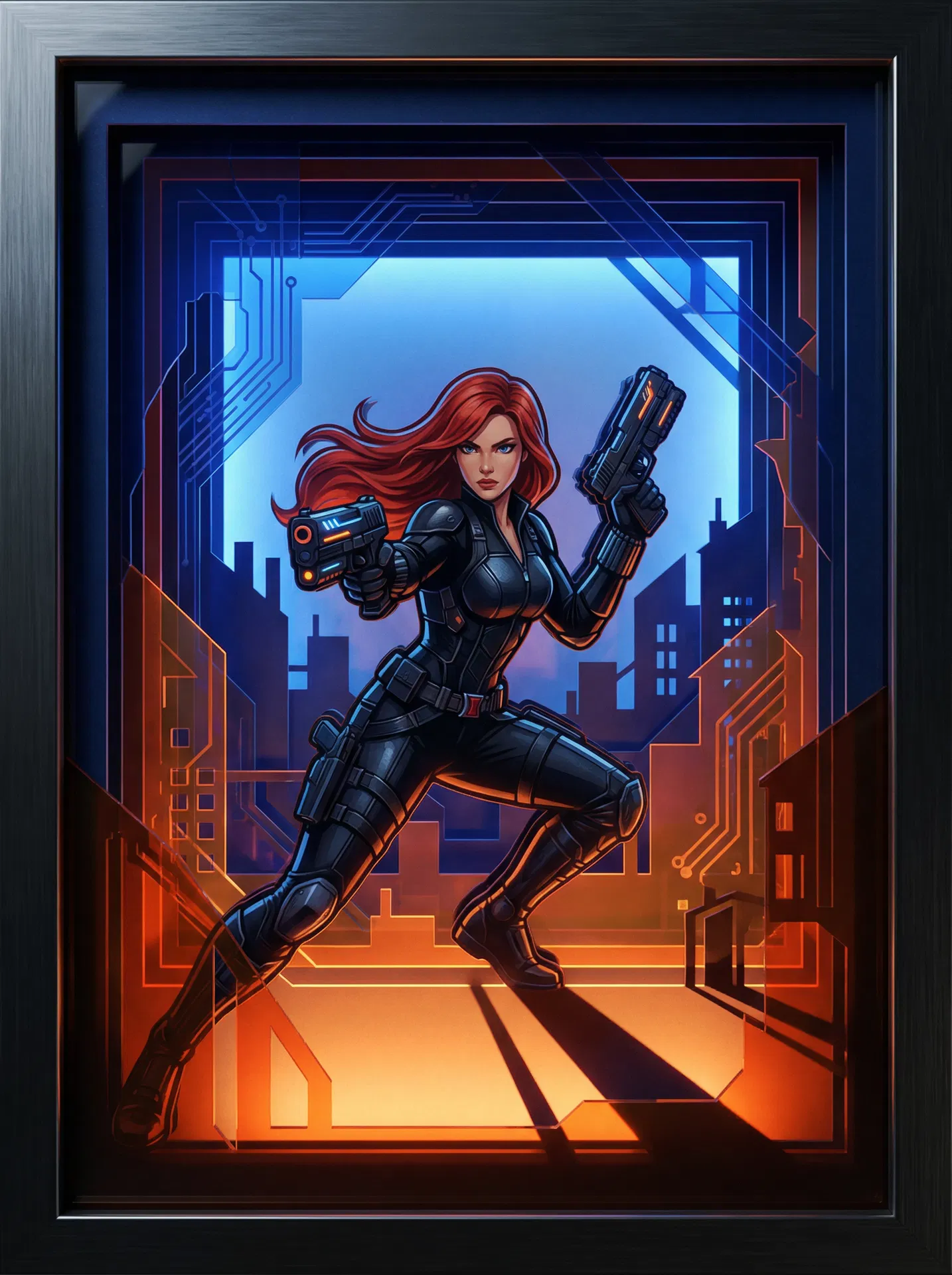 Black Widow Avengers: Infinity War #AS-7 - 2025 Topps Marvel Studios